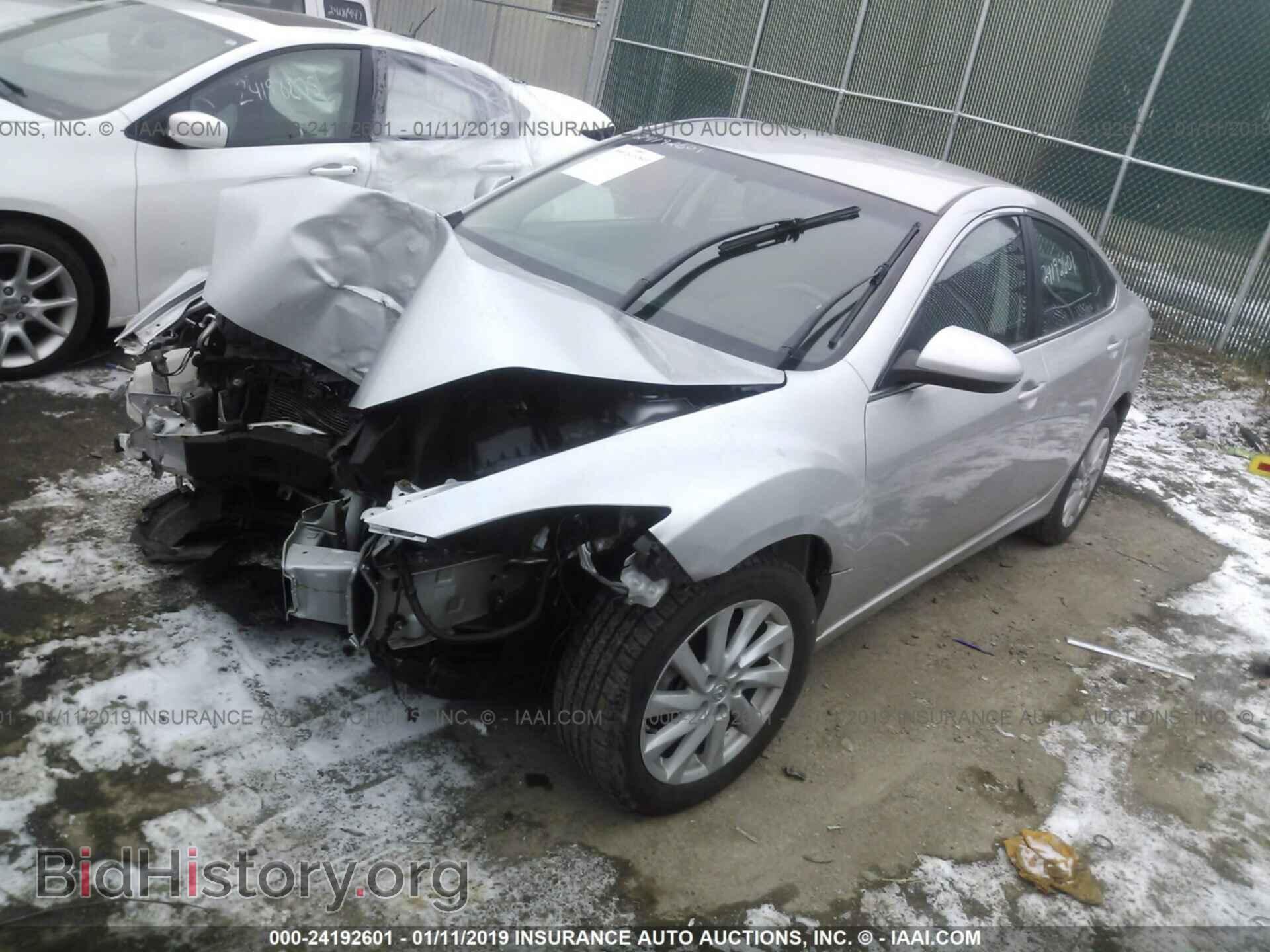 2012 MAZDA 6 - VIN: 1YVHZ8DH8C5M41822 - Фото 2