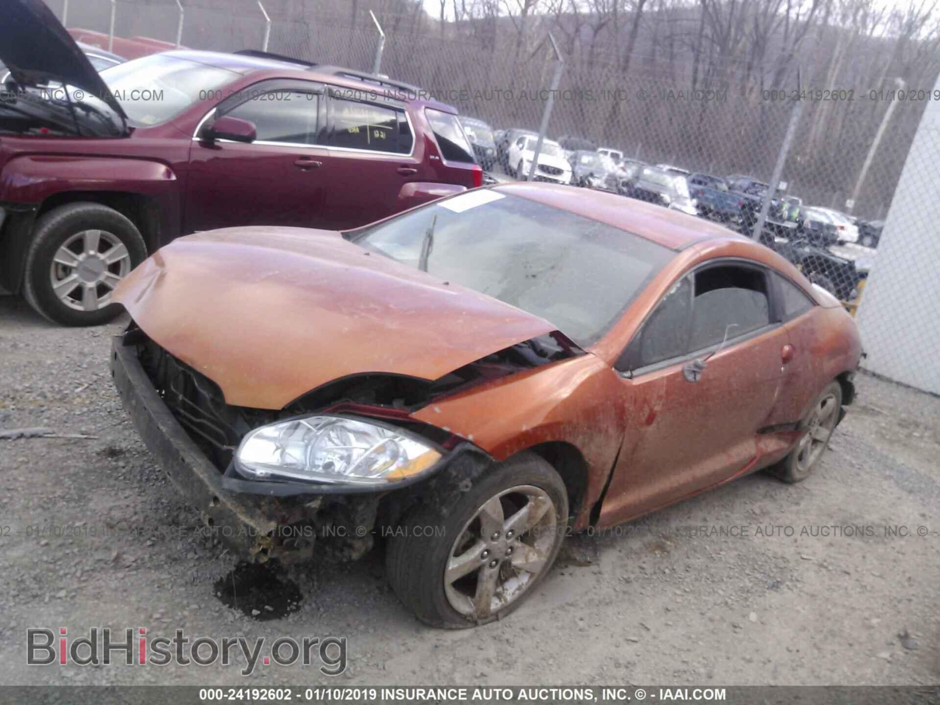 2007 MITSUBISHI ECLIPSE - VIN: 4A3AK24F77E011354 - Photo 2