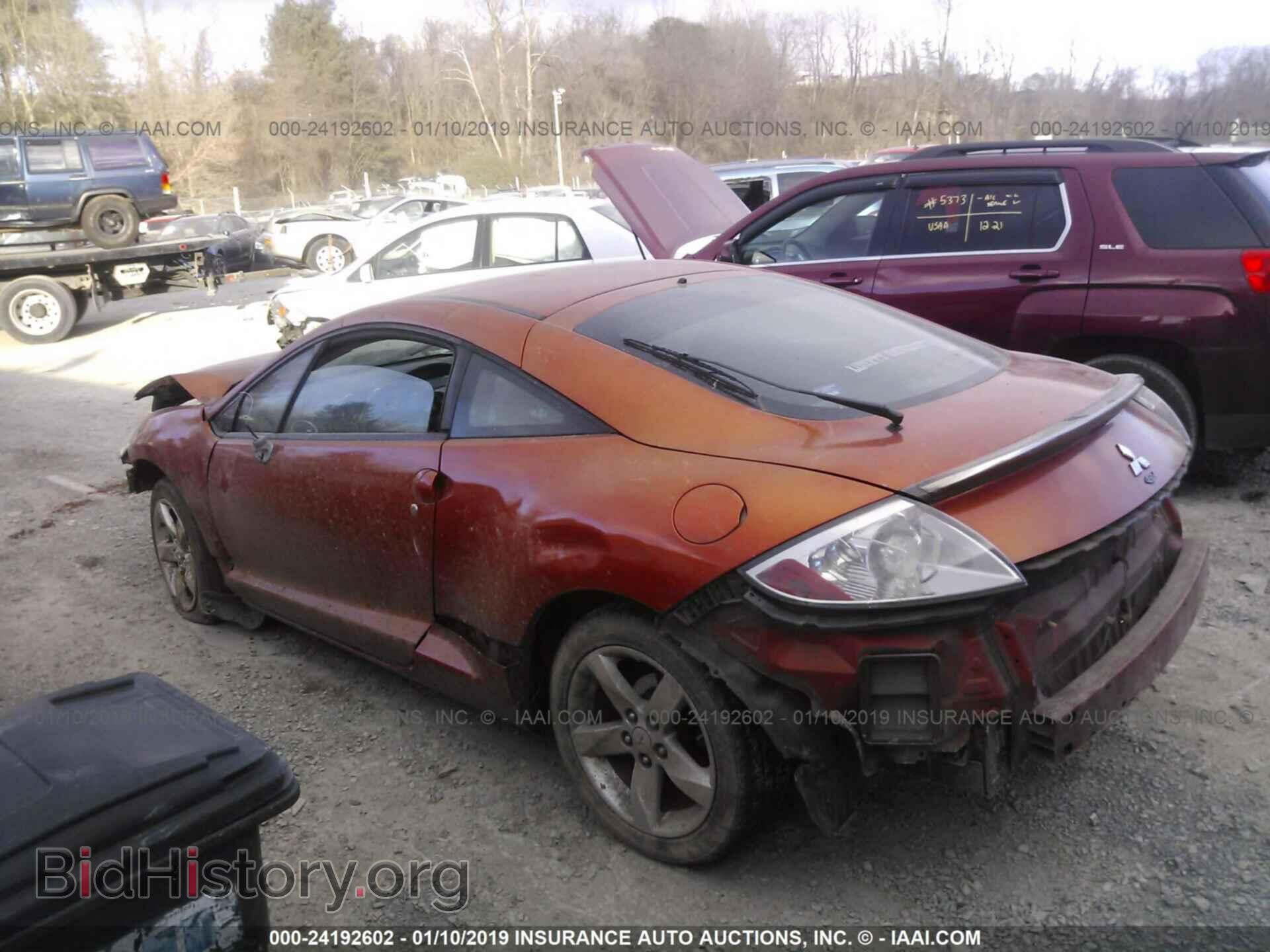 2007 MITSUBISHI ECLIPSE - VIN: 4A3AK24F77E011354 - Photo 3