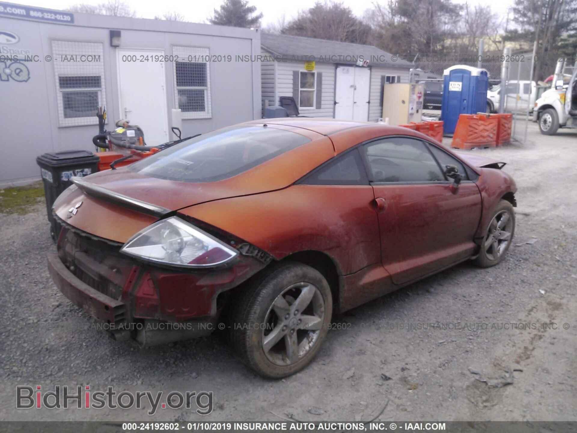2007 MITSUBISHI ECLIPSE - VIN: 4A3AK24F77E011354 - Photo 4