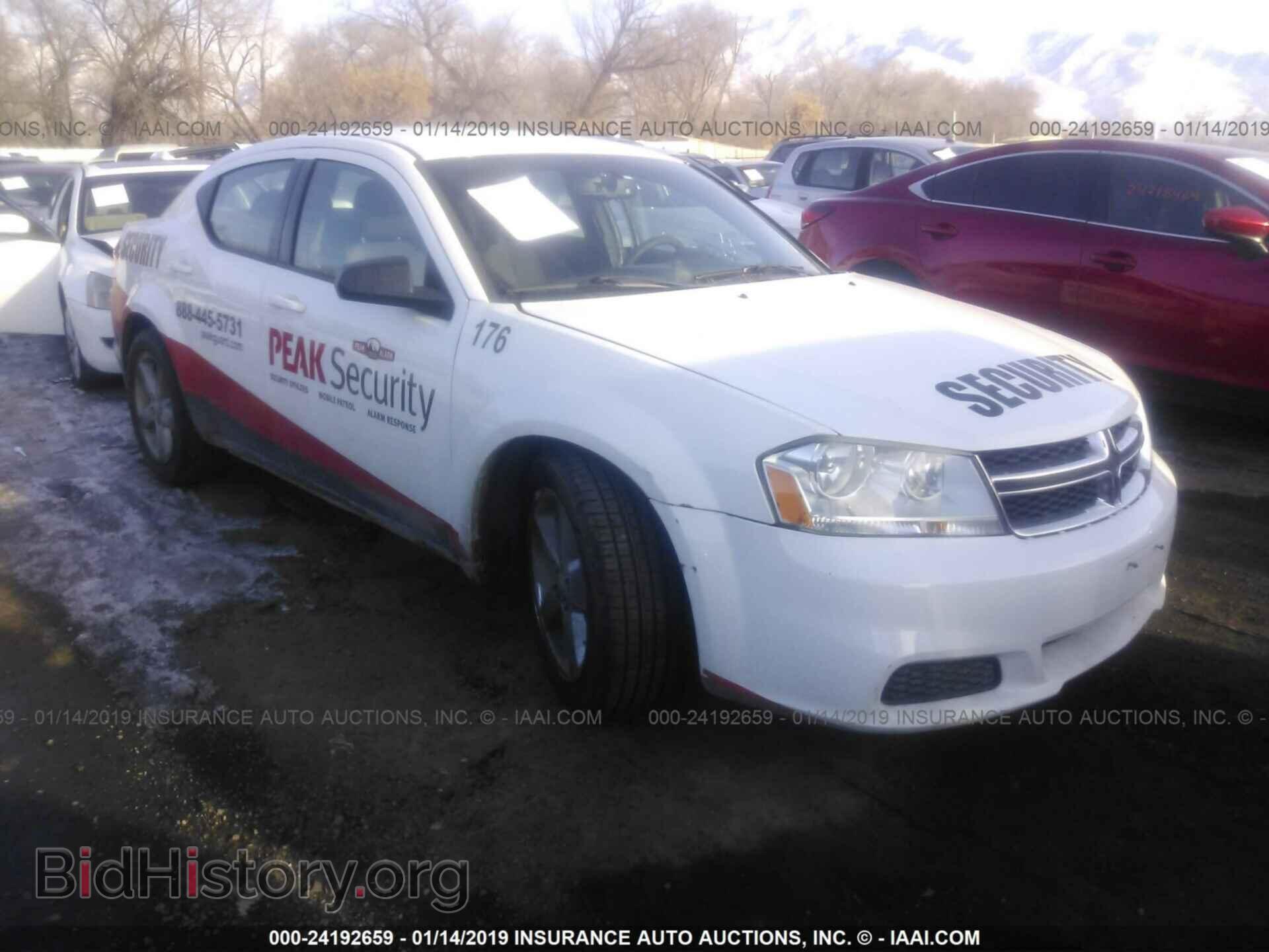Photo 1C3CDZAB6DN682756 - DODGE AVENGER 2013