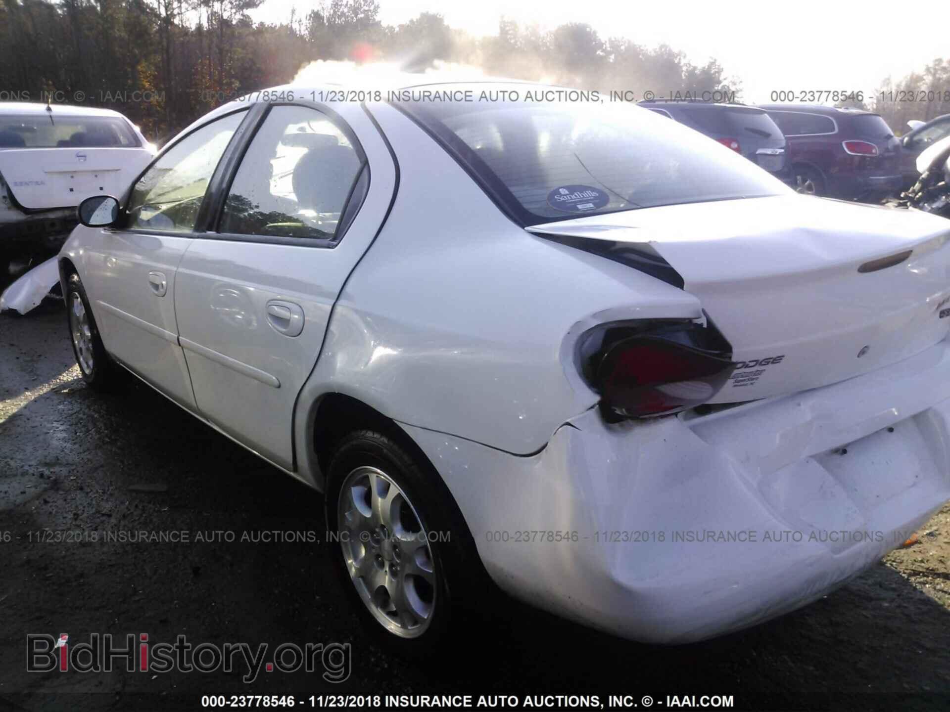 2005 DODGE NEON - VIN: 1B3ES56C15D239024 - Фото 3