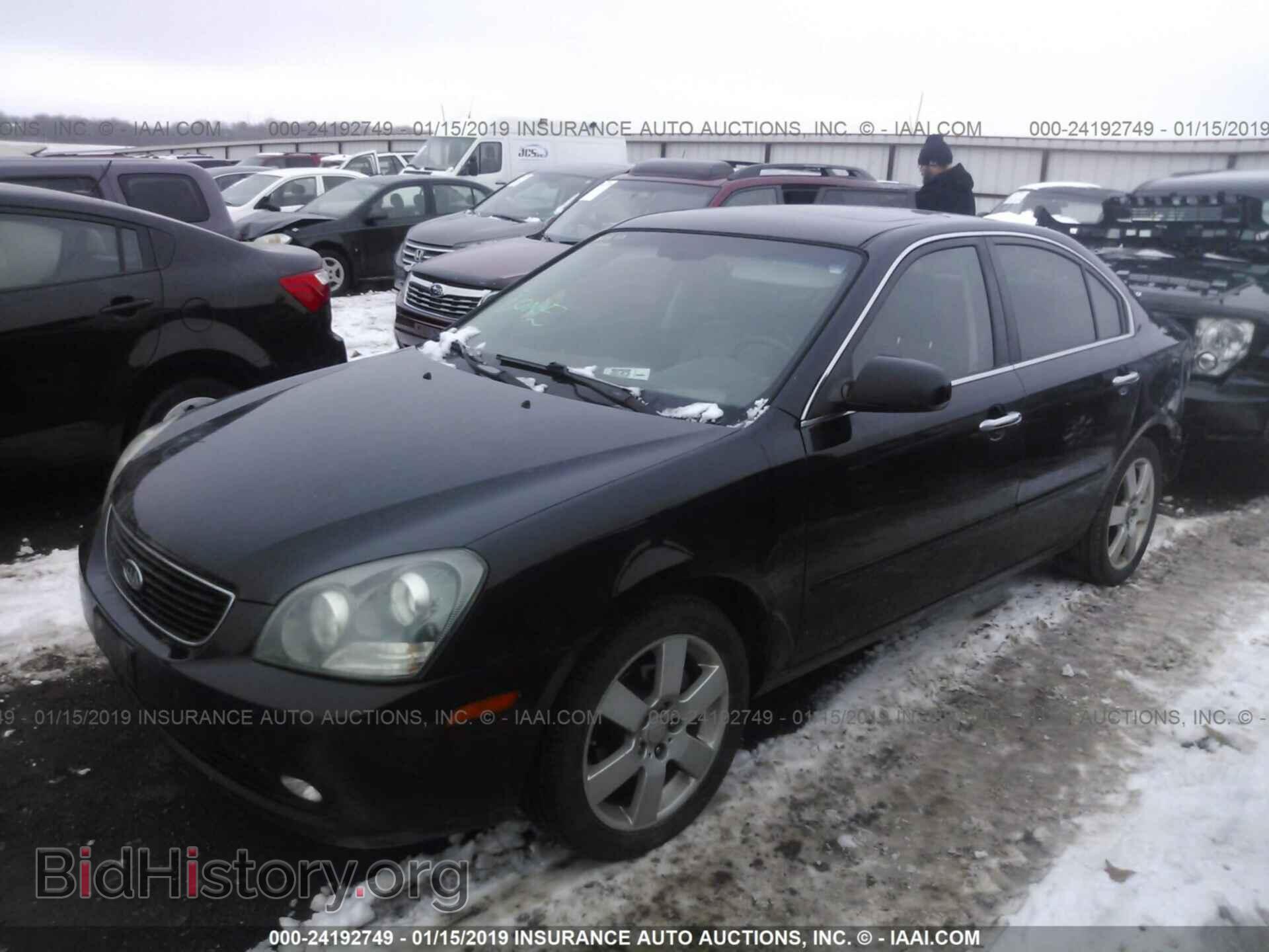 2007 KIA OPTIMA - VIN: KNAGE124875143939 - Фото 2