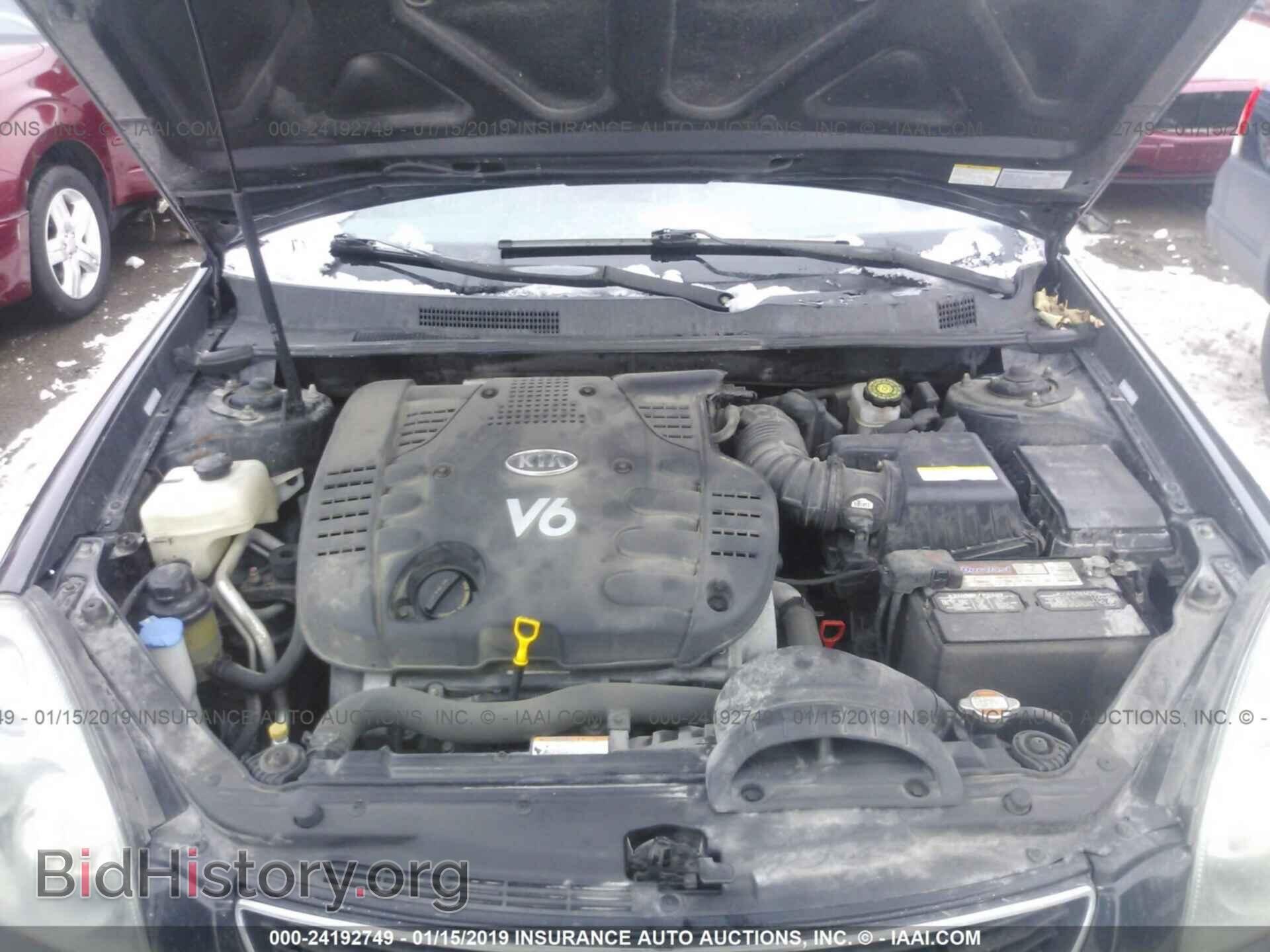 2007 KIA OPTIMA - VIN: KNAGE124875143939 - Фото 10