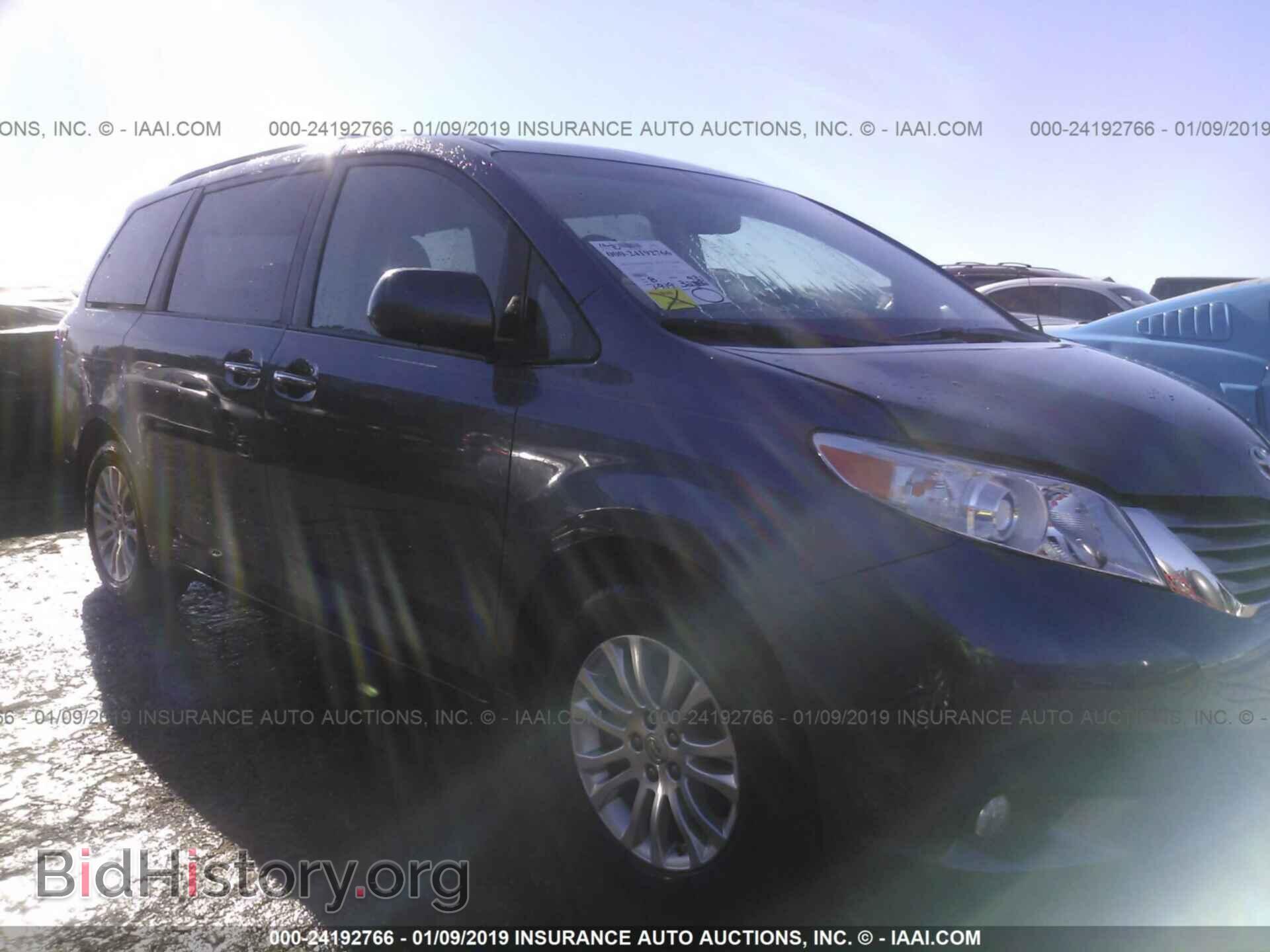 Photo 5TDYK3DC3FS623993 - TOYOTA SIENNA 2015