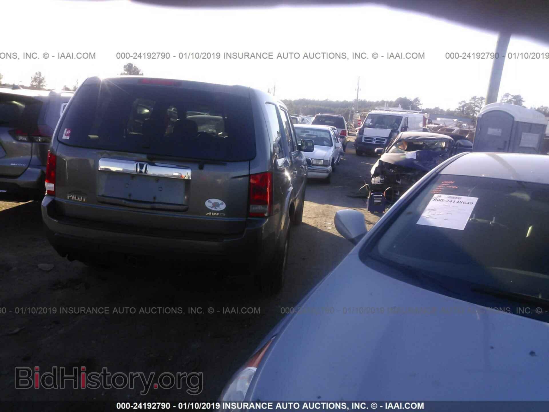 2009 HONDA PILOT - VIN: 5FNYF48299B023273 - Фото 4