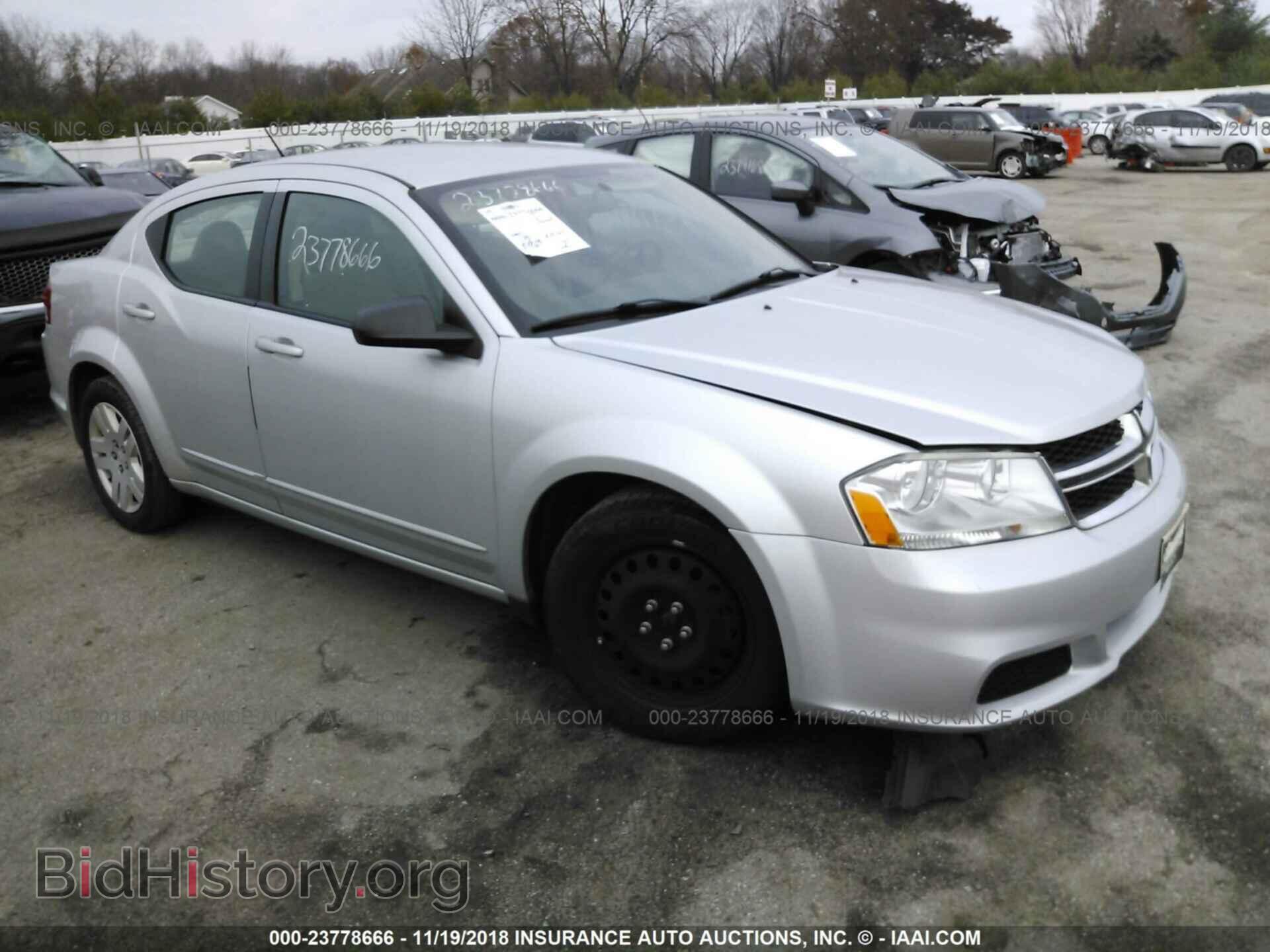 Photo 1C3CDZAG2CN264348 - DODGE AVENGER 2012