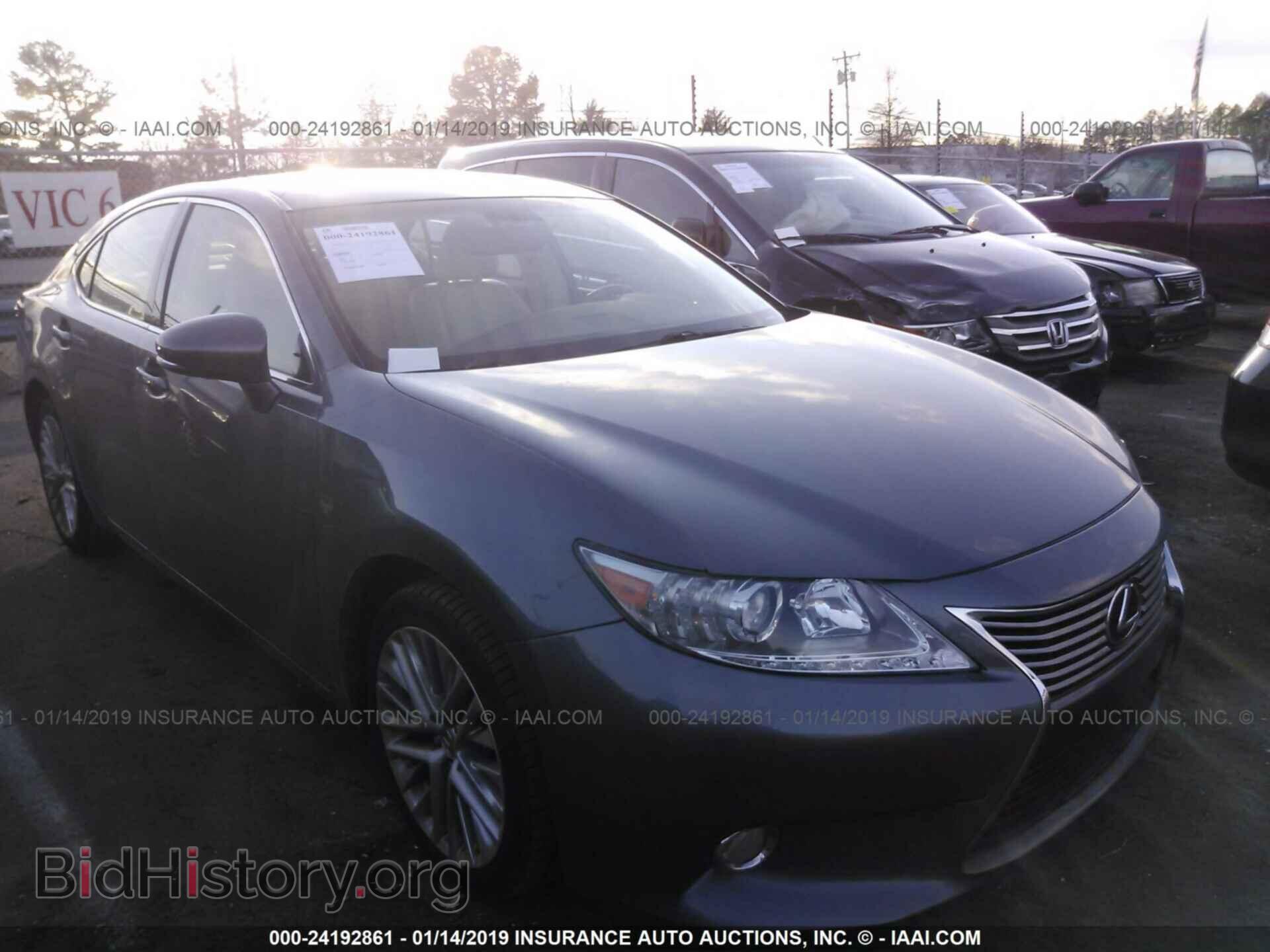 Photo JTHBK1GG8D2012398 - LEXUS ES 2013