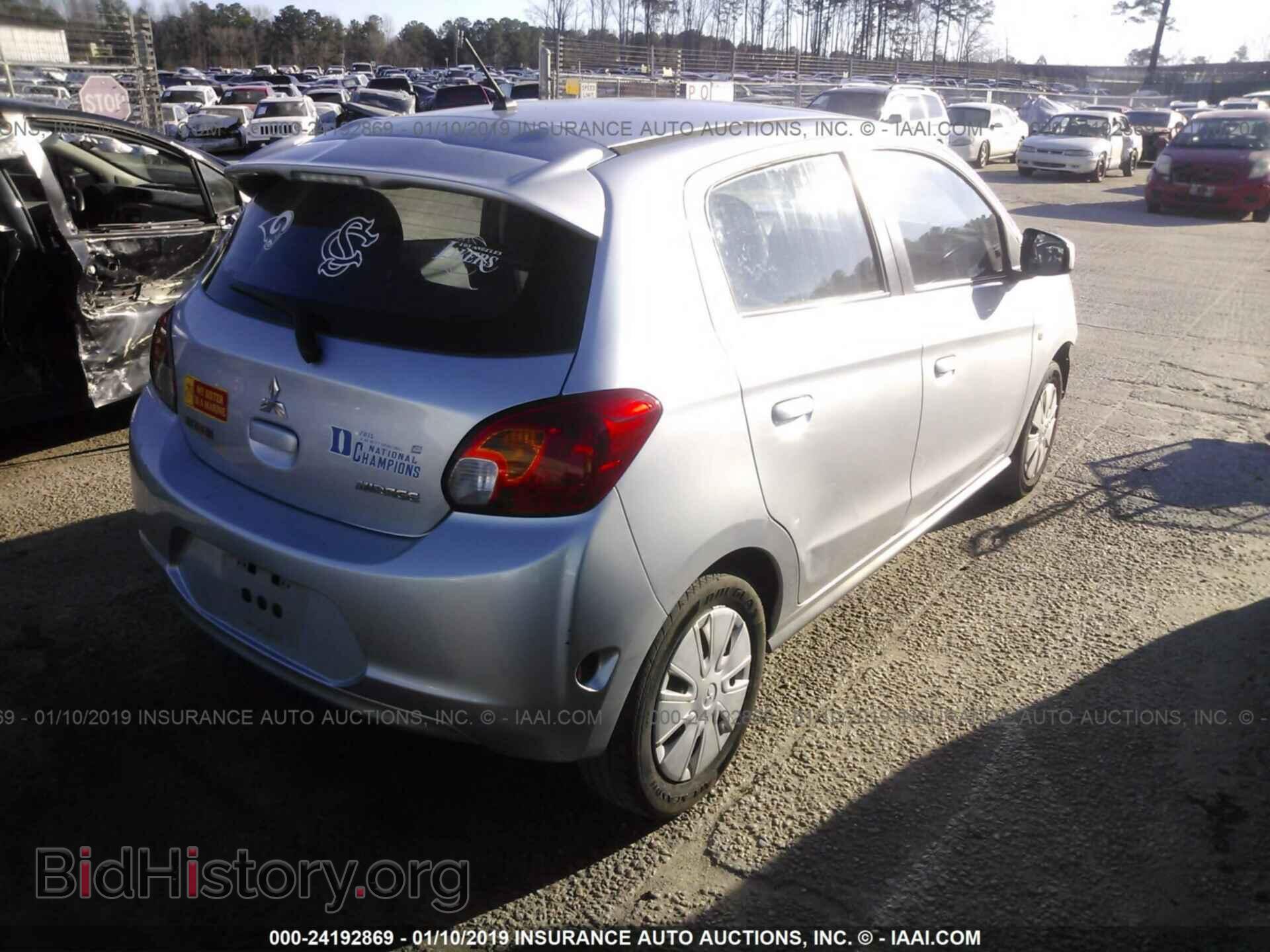 2015 MITSUBISHI MIRAGE - VIN: ML32A3HJ8FH005111 - Фото 4