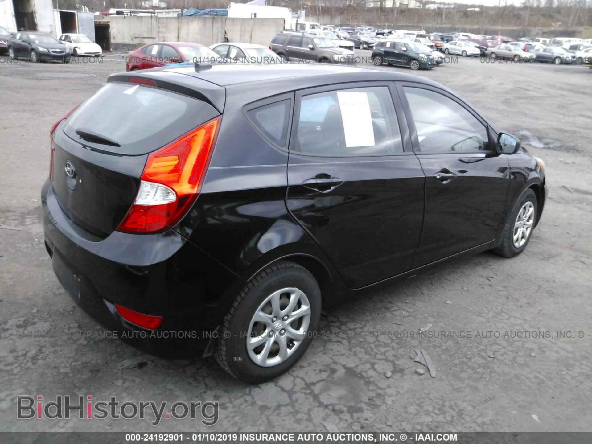 2013 HYUNDAI ACCENT - VIN: KMHCT5AE6DU071208 - Photo 4