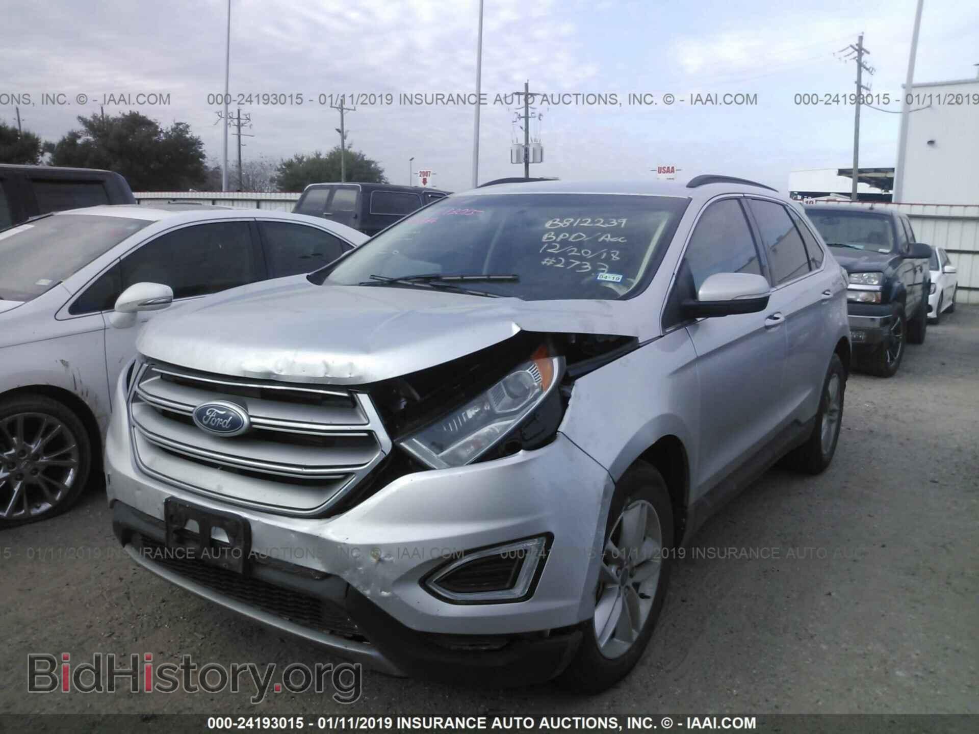 2015 FORD EDGE - VIN: 2FMTK3J86FBC32733 - Фото 2