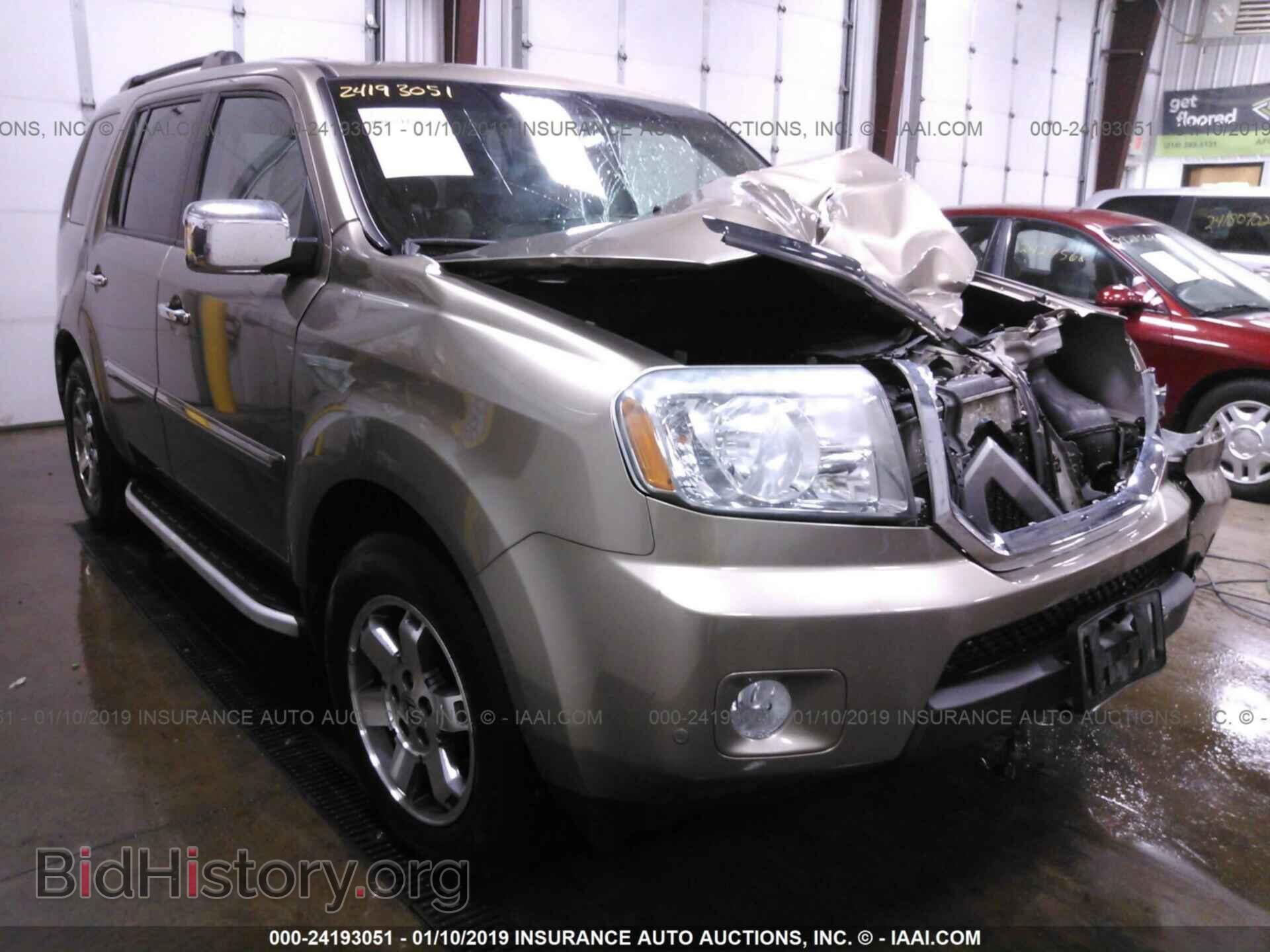 Фотография 5FNYF4H95BB060162 - HONDA PILOT 2011