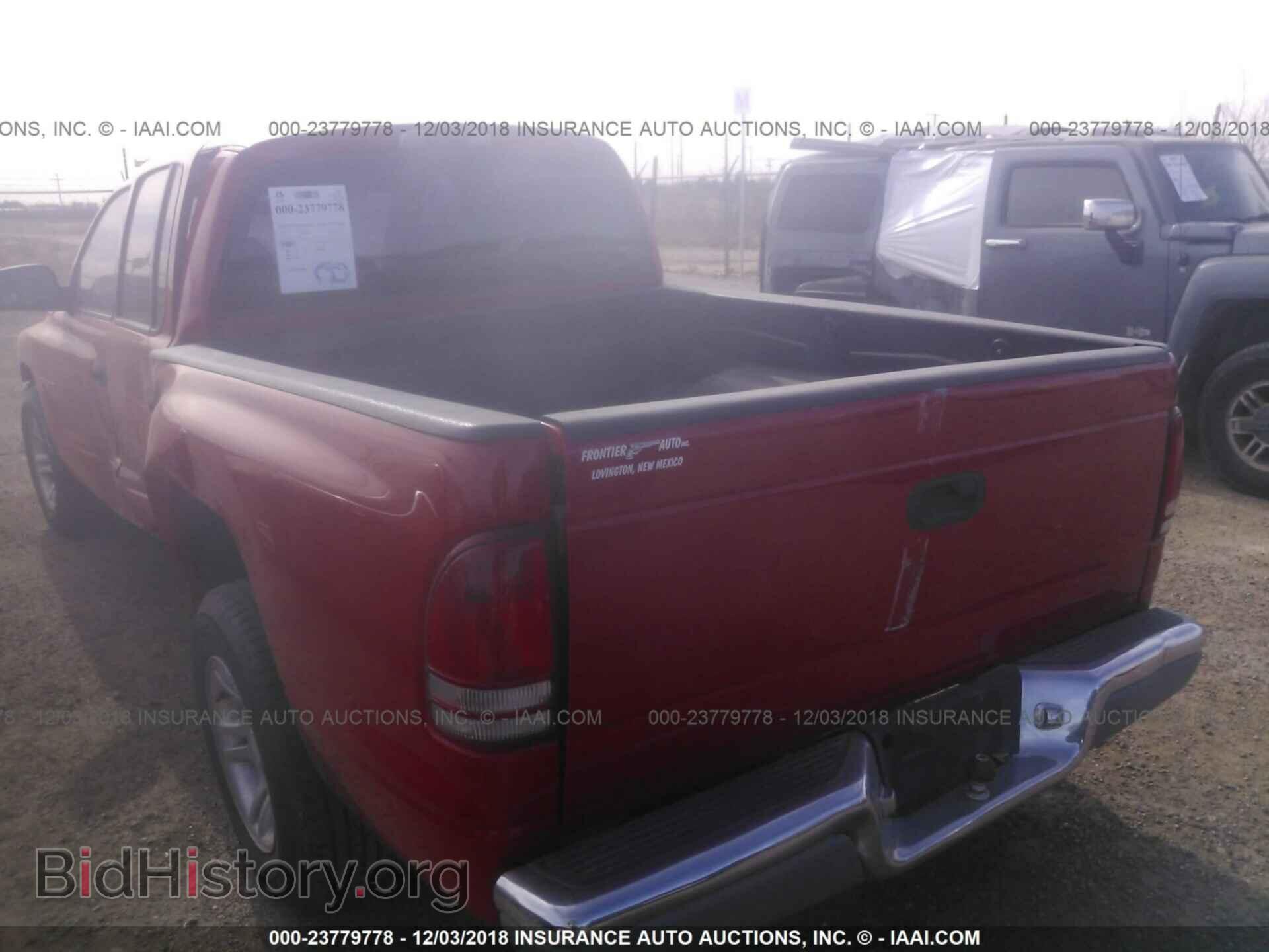 2001 DODGE DAKOTA - VIN: 1B7HL2ANX1S268916 - Photo 3