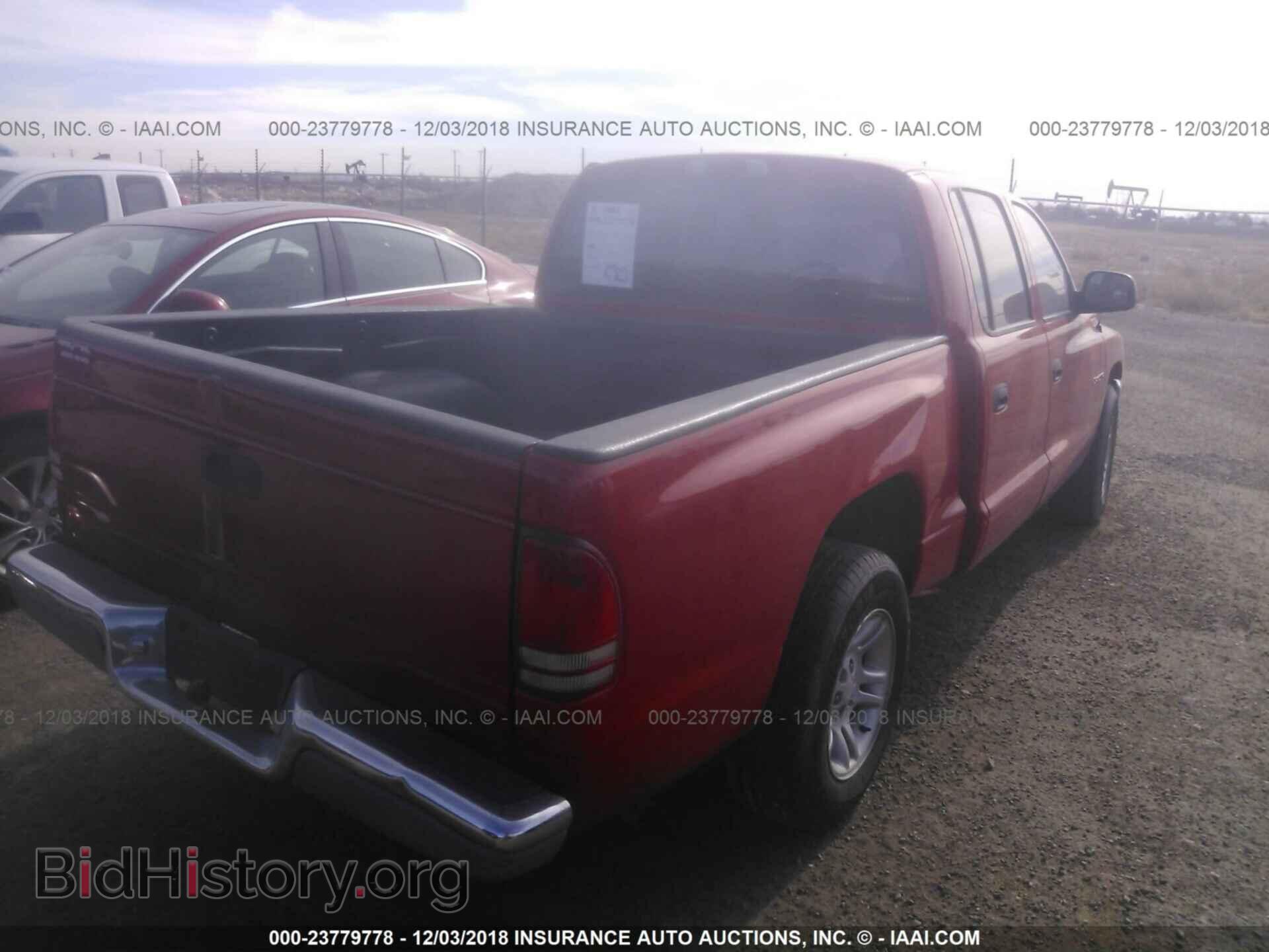 2001 DODGE DAKOTA - VIN: 1B7HL2ANX1S268916 - Photo 4