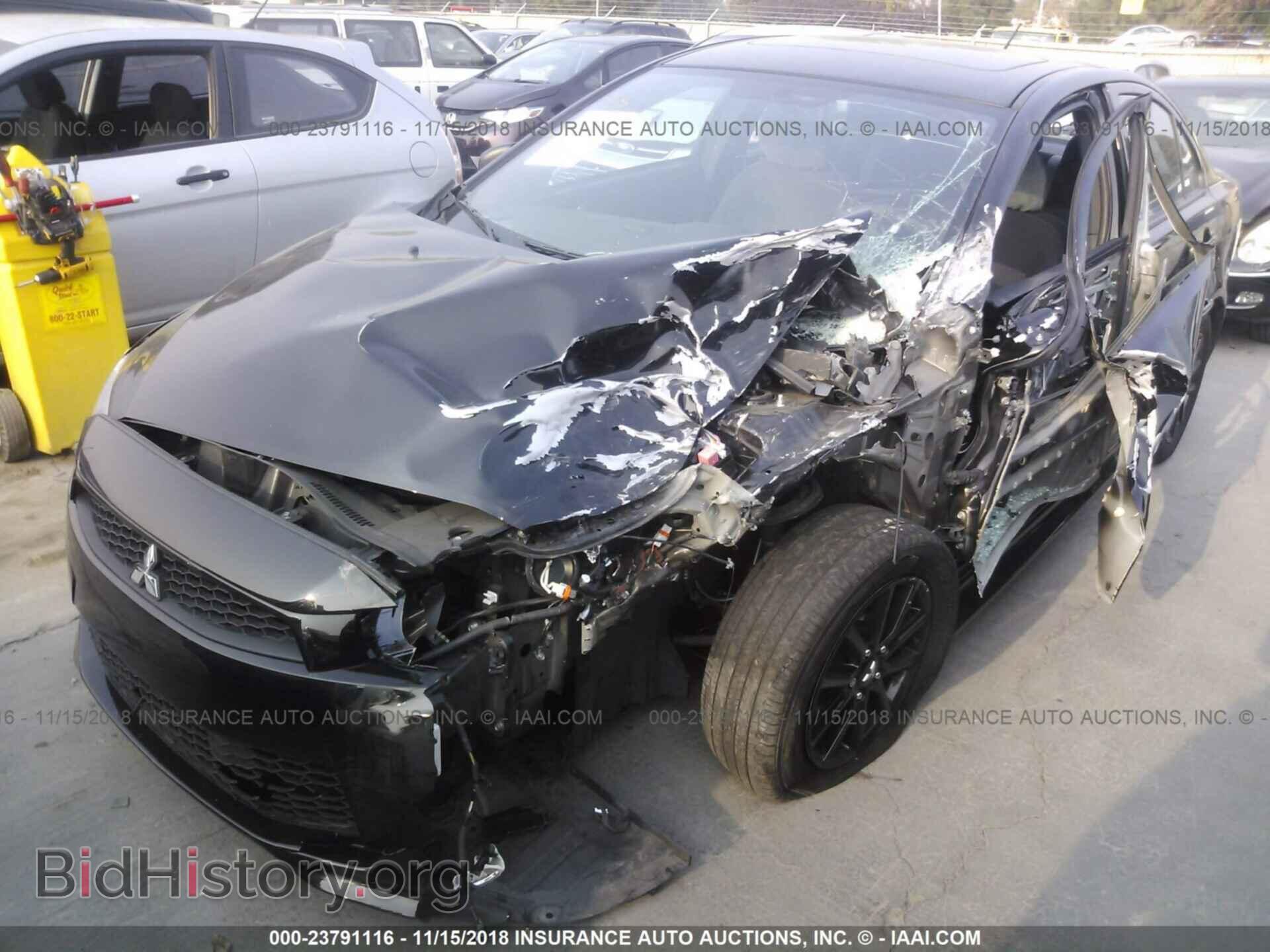 2017 MITSUBISHI LANCER - VIN: JA32U2FUXHU013974 - Фото 2