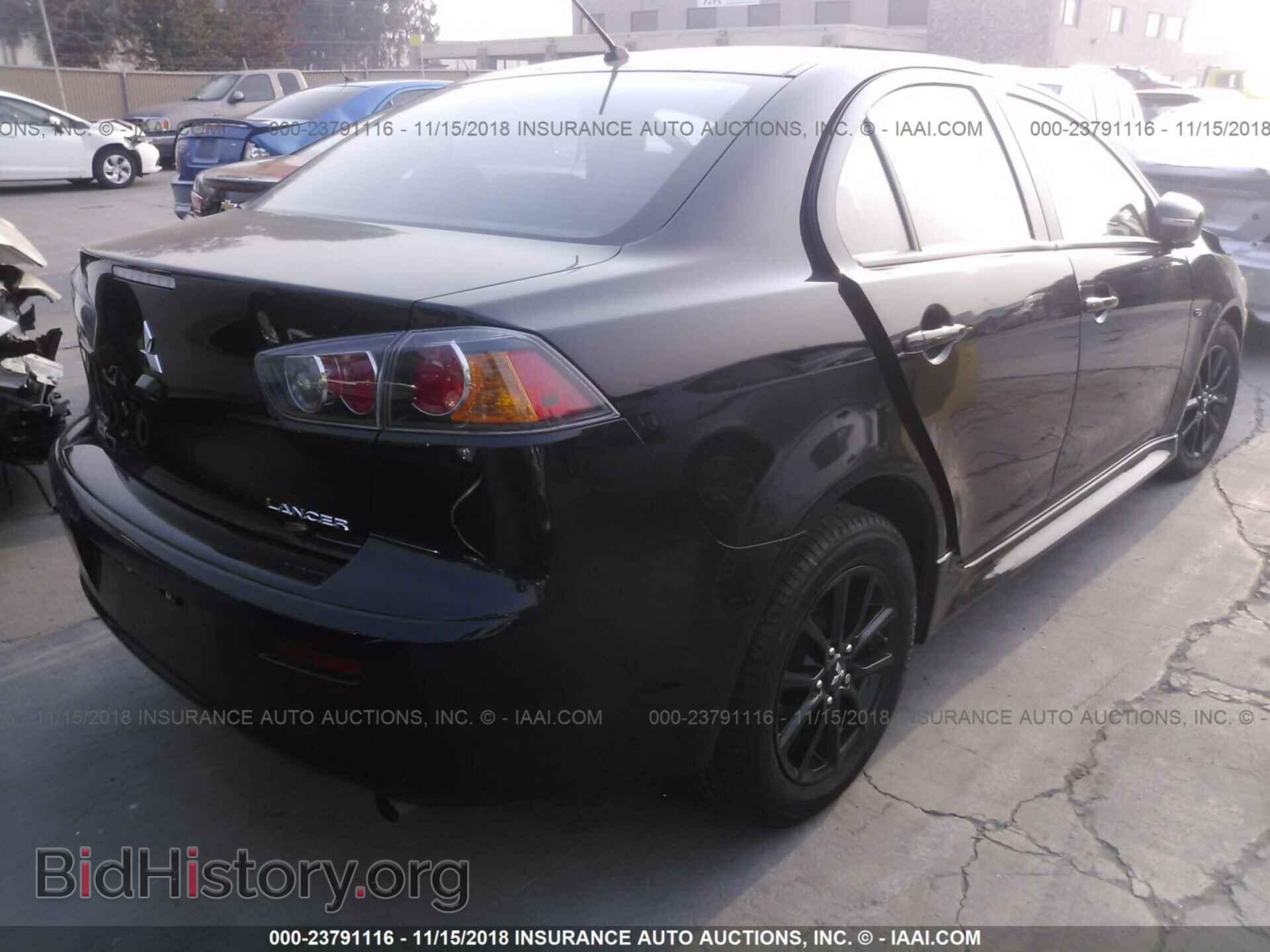 2017 MITSUBISHI LANCER - VIN: JA32U2FUXHU013974 - Фото 4