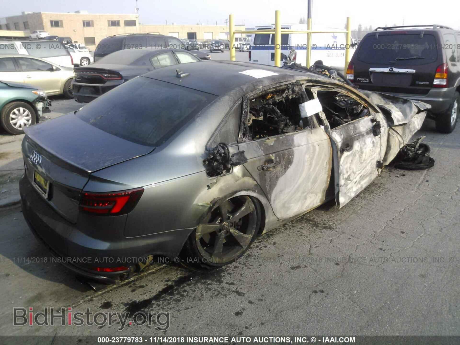 2018 AUDI S4 - VIN: WAUB4AF40JA148199 - Фото 4