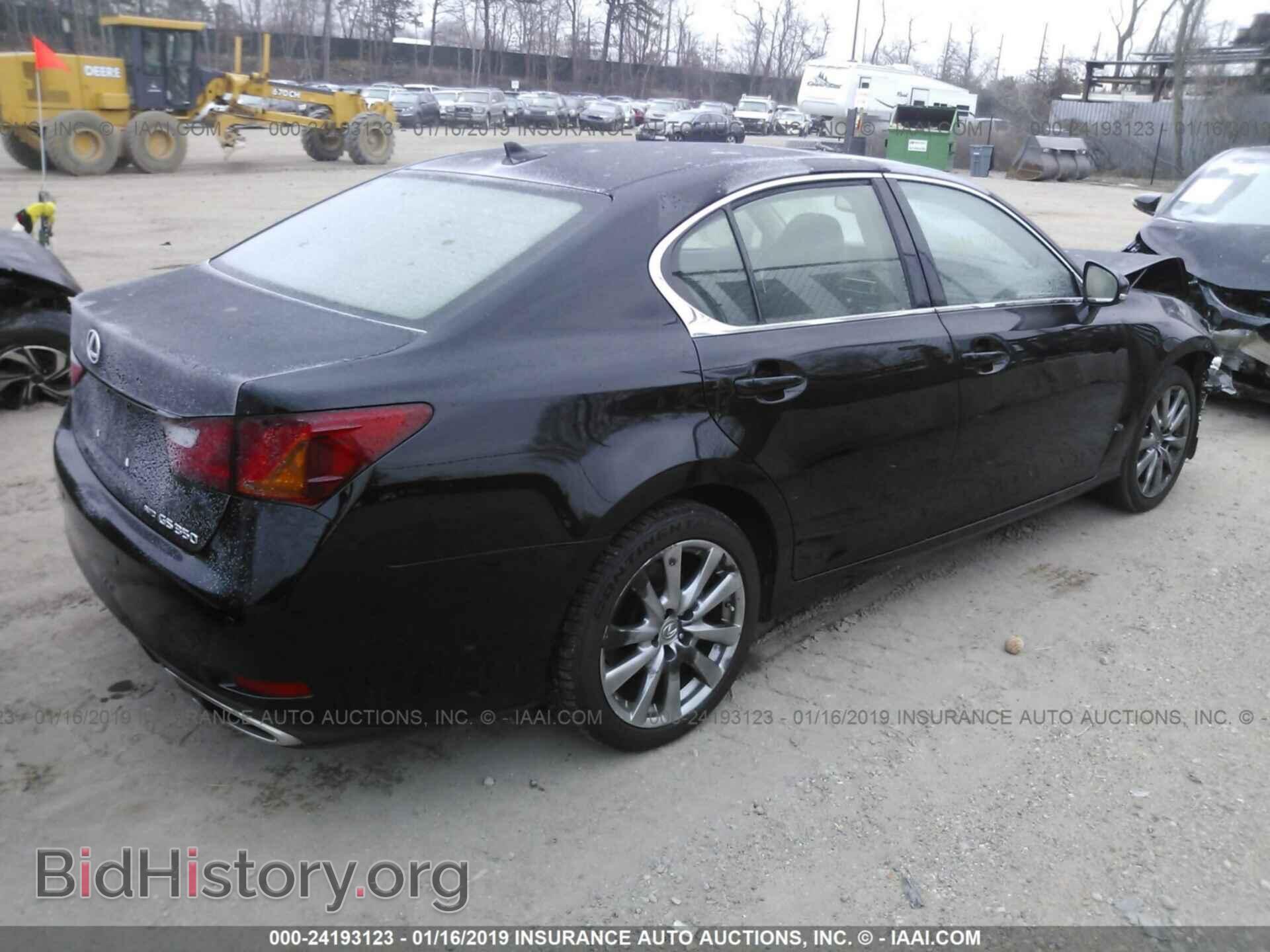 2013 LEXUS GS - VIN: JTHCE1BL1D5016467 - Фото 4
