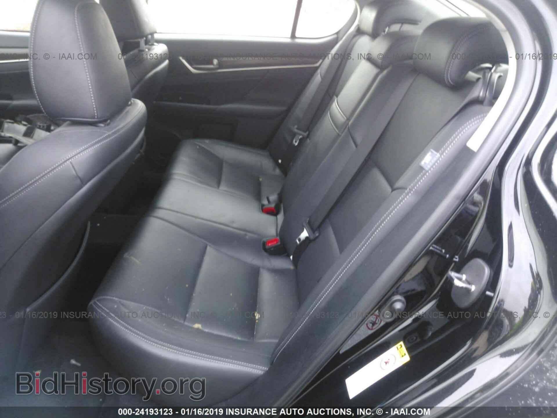 2013 LEXUS GS - VIN: JTHCE1BL1D5016467 - Фото 8