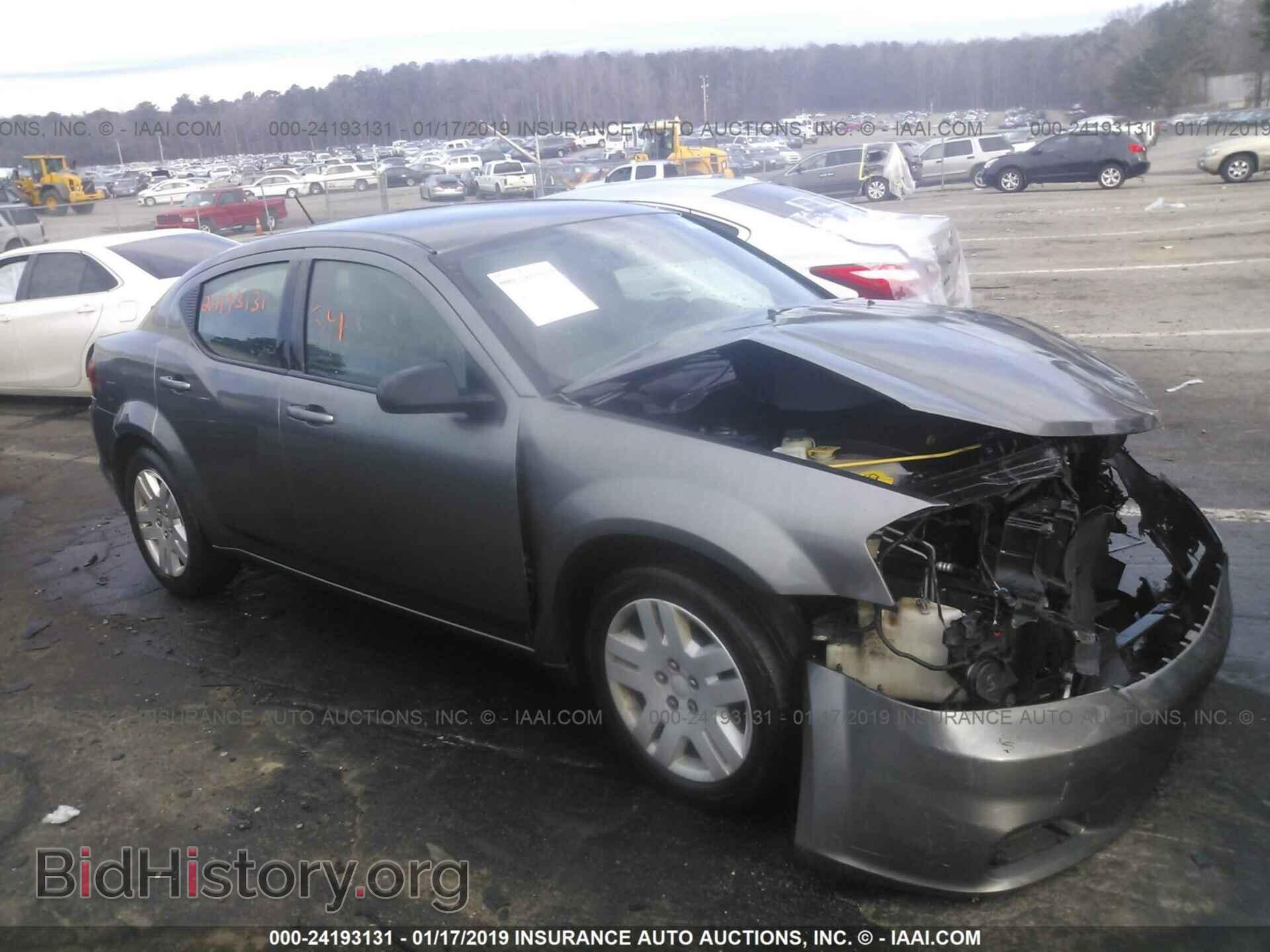 Фотография 1C3CDZAB0DN588162 - DODGE AVENGER 2013