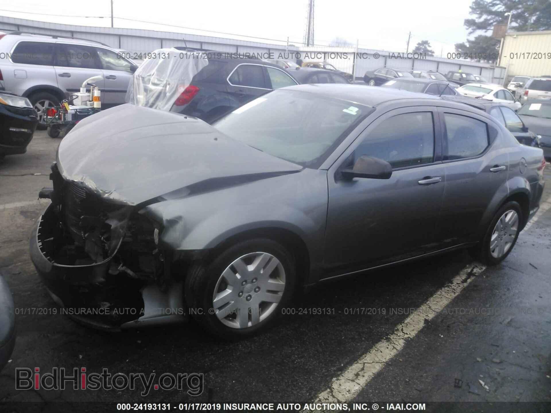 2013 DODGE AVENGER - VIN: 1C3CDZAB0DN588162 - Фото 2