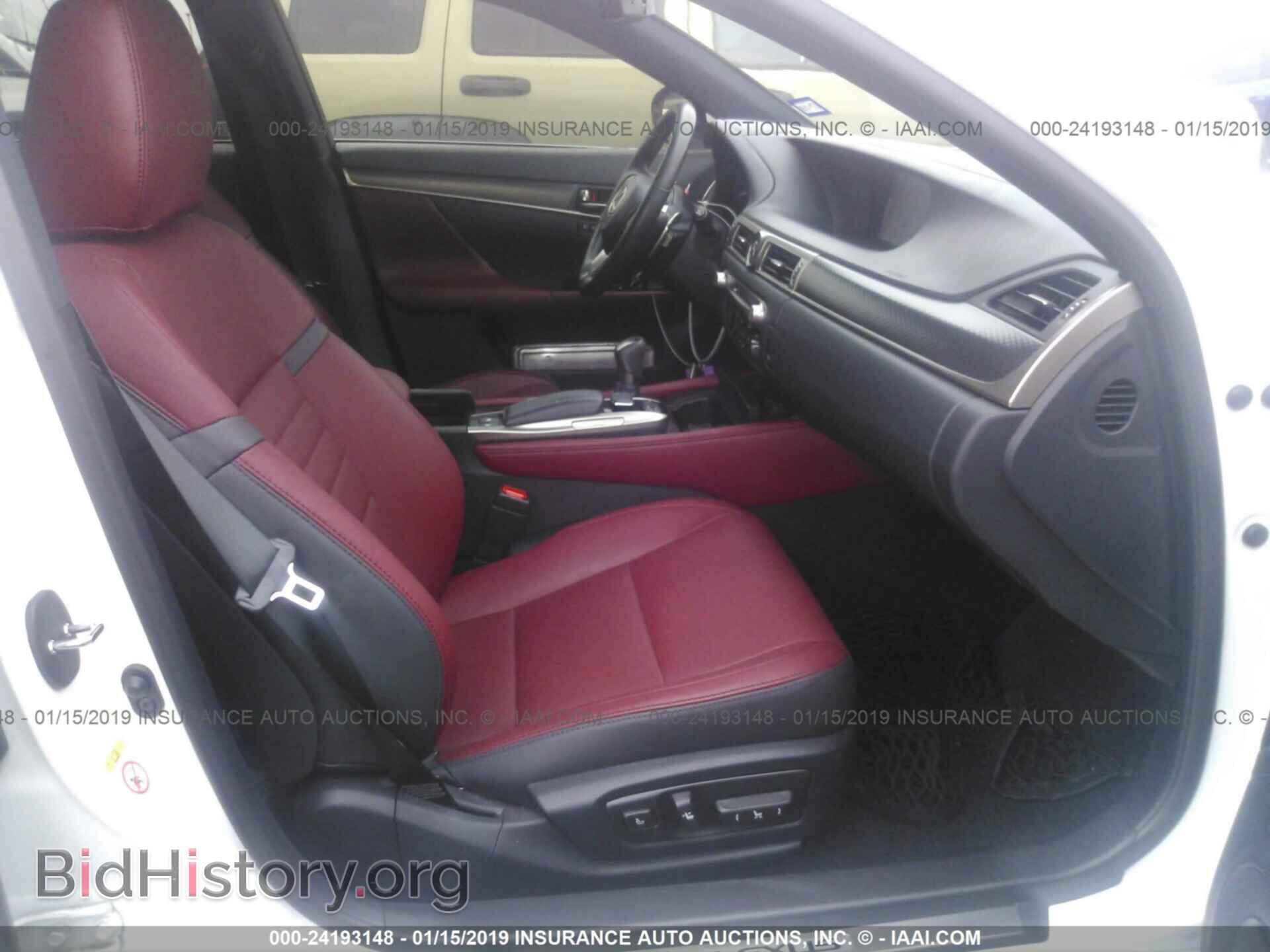 2016 LEXUS GS - VIN: JTHBZ1BL6GA006190 - Фото 5