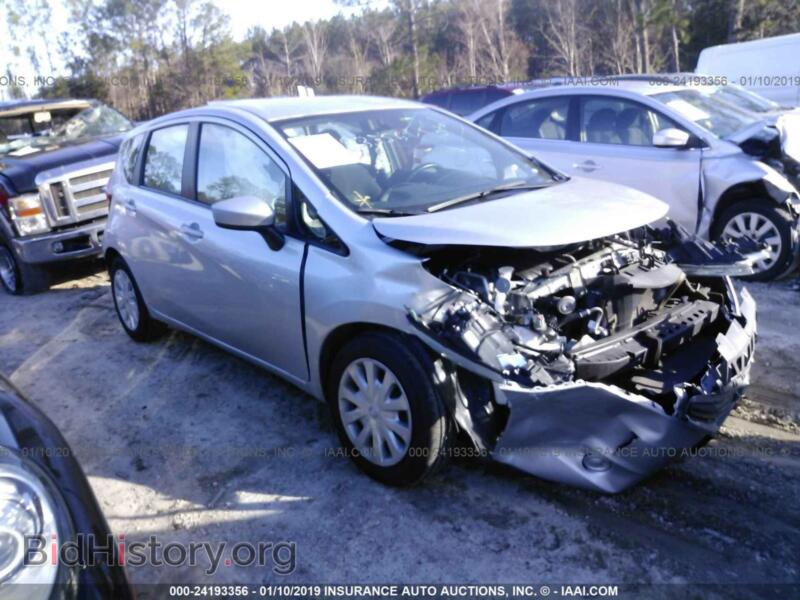 2016 Nissan VERSA NOTE S/S Plus/SV/SL/SR (VIN 3N1CE2CP3GL402937) — фото 1 из 10, IAAI, повреждение: передняя часть