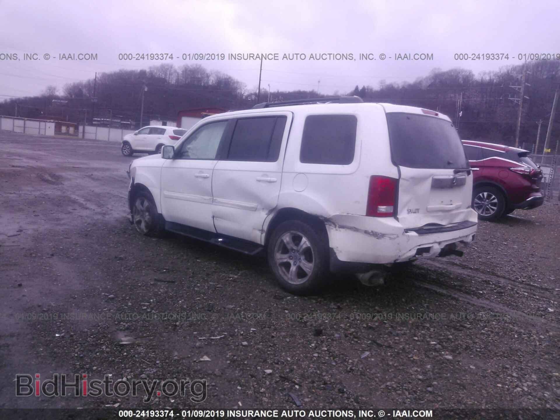 2015 HONDA PILOT - VIN: 5FNYF4H68FB042301 - Фото 3