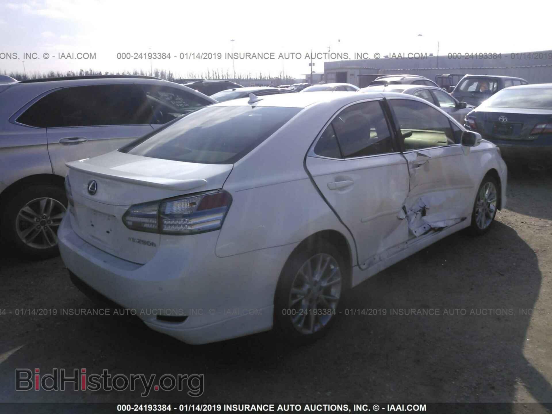 2010 LEXUS HS - VIN: JTHBB1BA4A2017306 - Photo 4