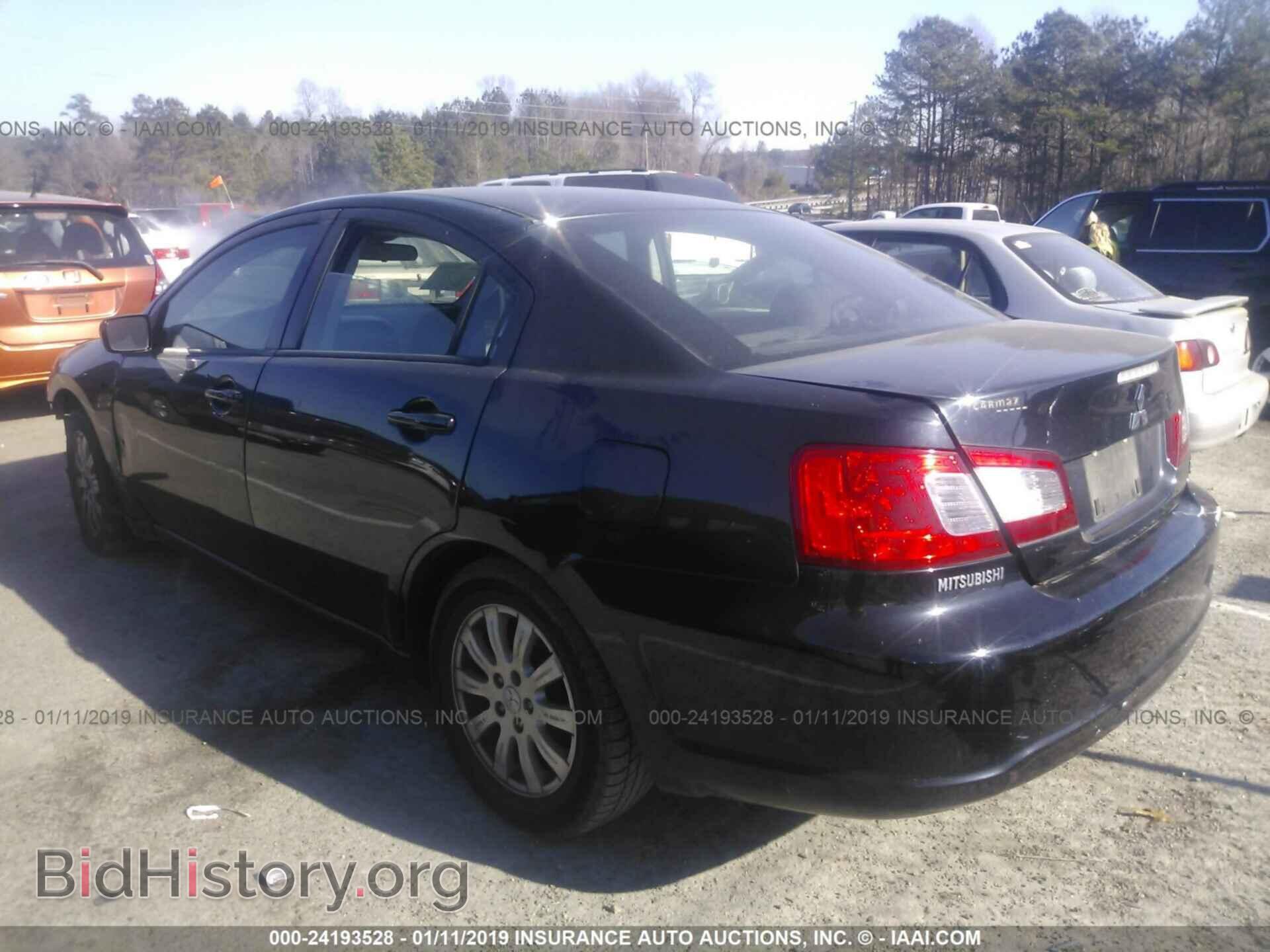 2012 MITSUBISHI GALANT - VIN: 4A32B2FF9CE007768 - Фото 3