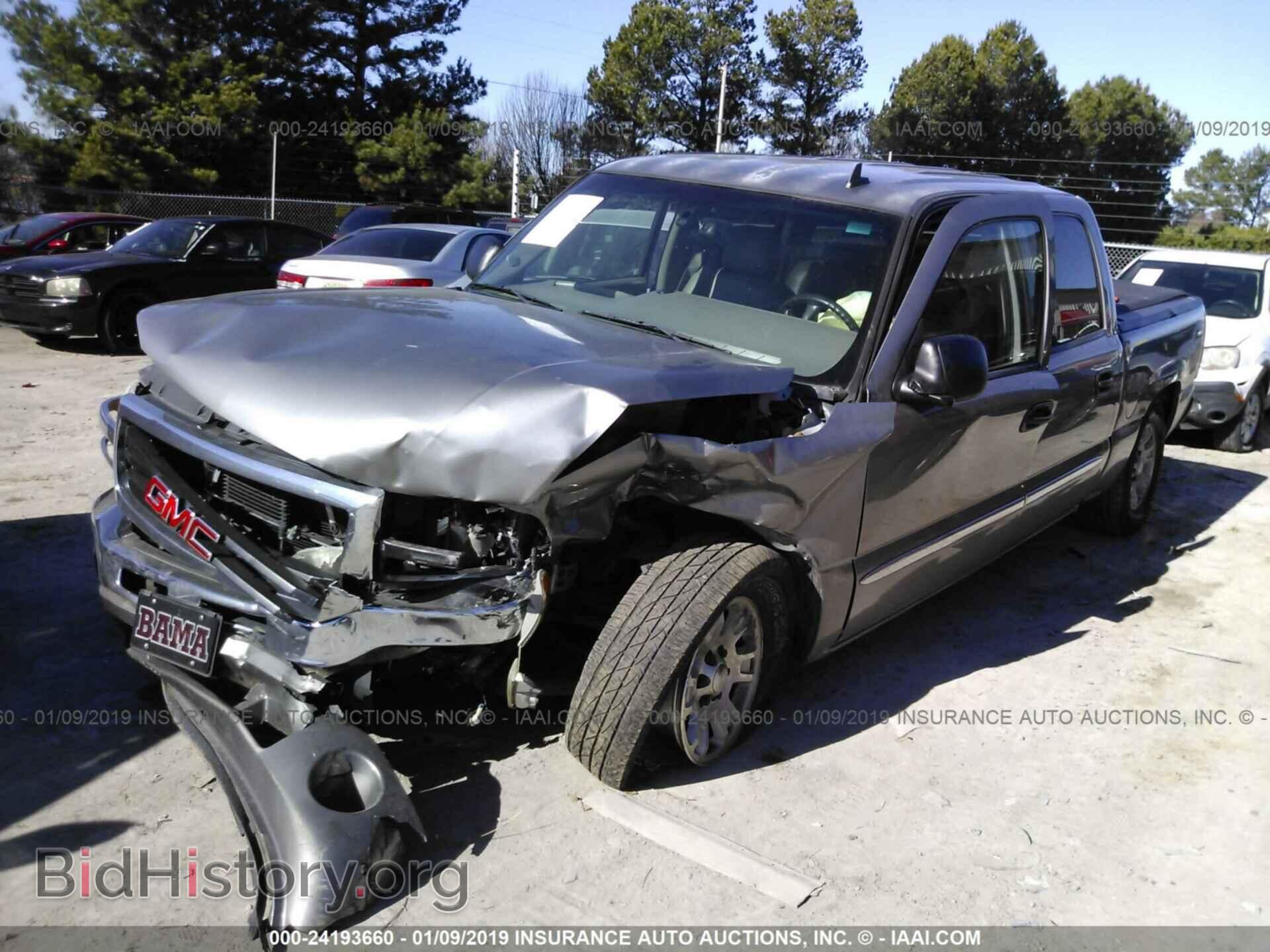 2006 GMC NEW SIERRA - VIN: 2GTEC13T861119193 - Фото 2