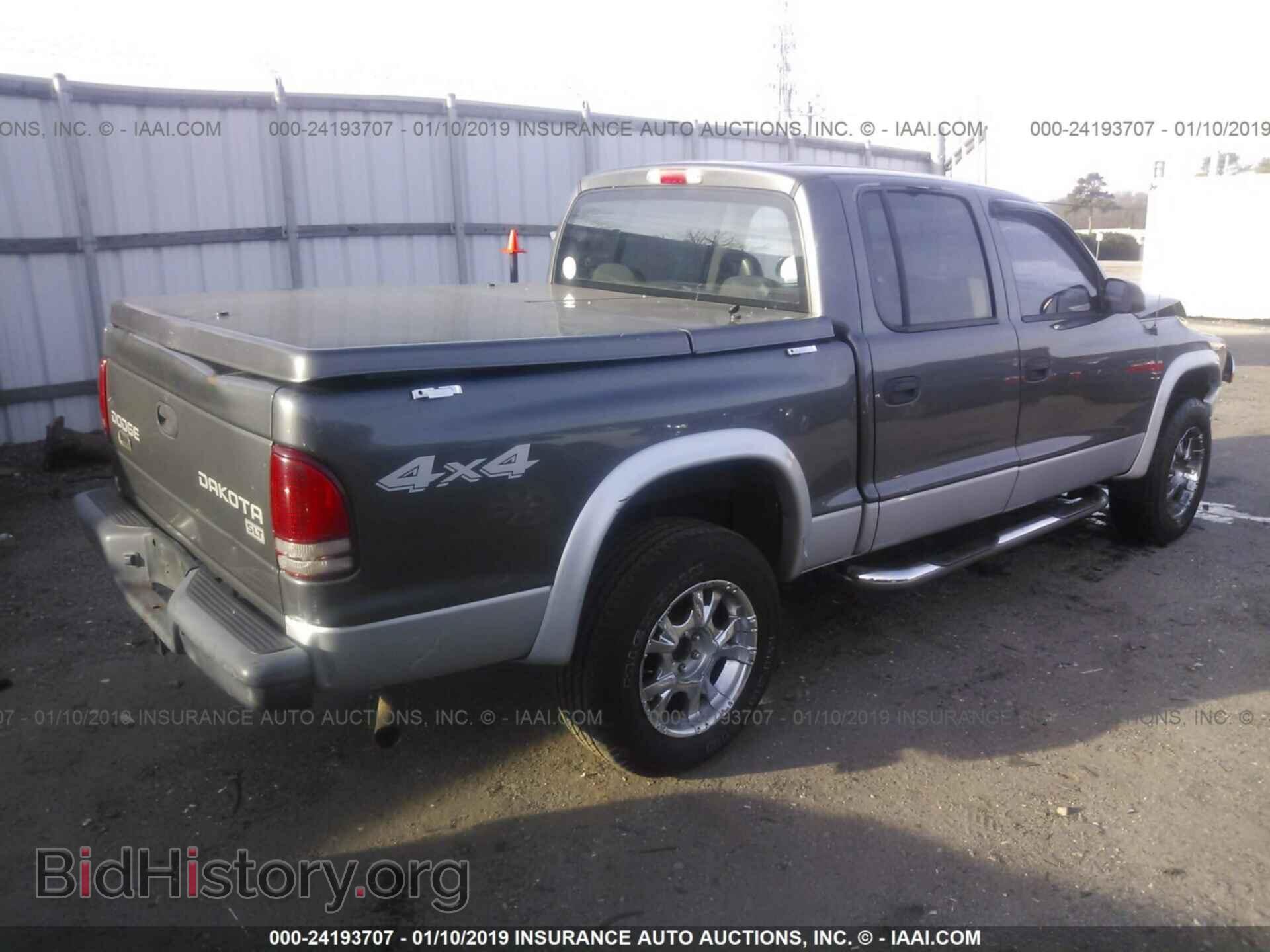 2004 DODGE DAKOTA - VIN: 1D7HG48N64S597564 - Фото 4