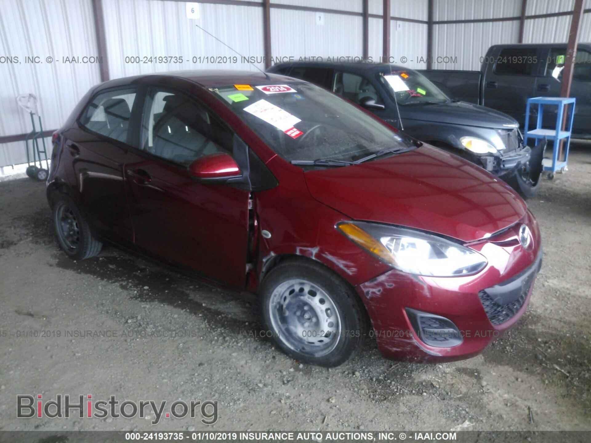 Photo JM1DE1KZ2E0187737 - MAZDA MAZDA2 2014