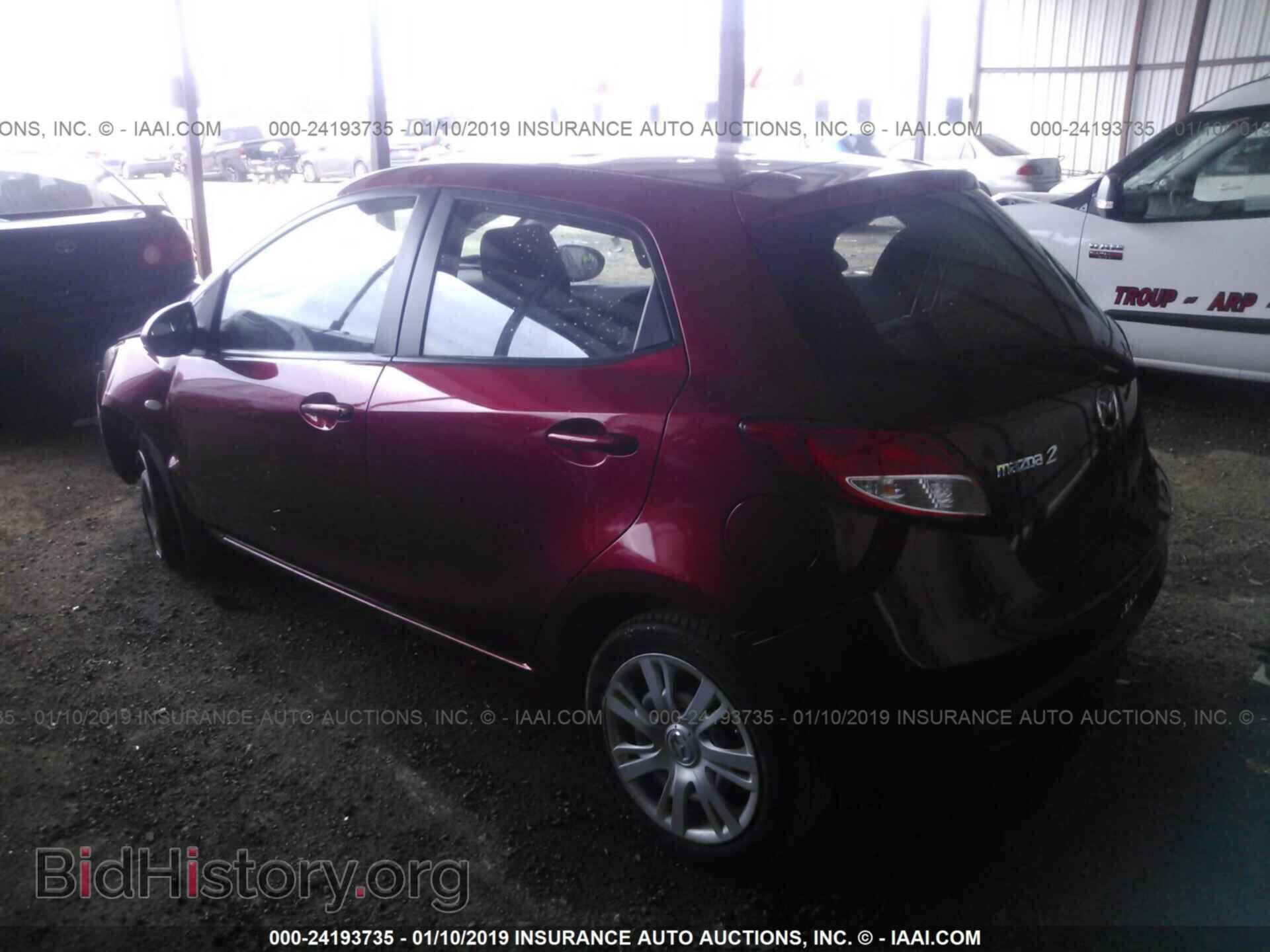 2014 MAZDA MAZDA2 - VIN: JM1DE1KZ2E0187737 - Фото 3