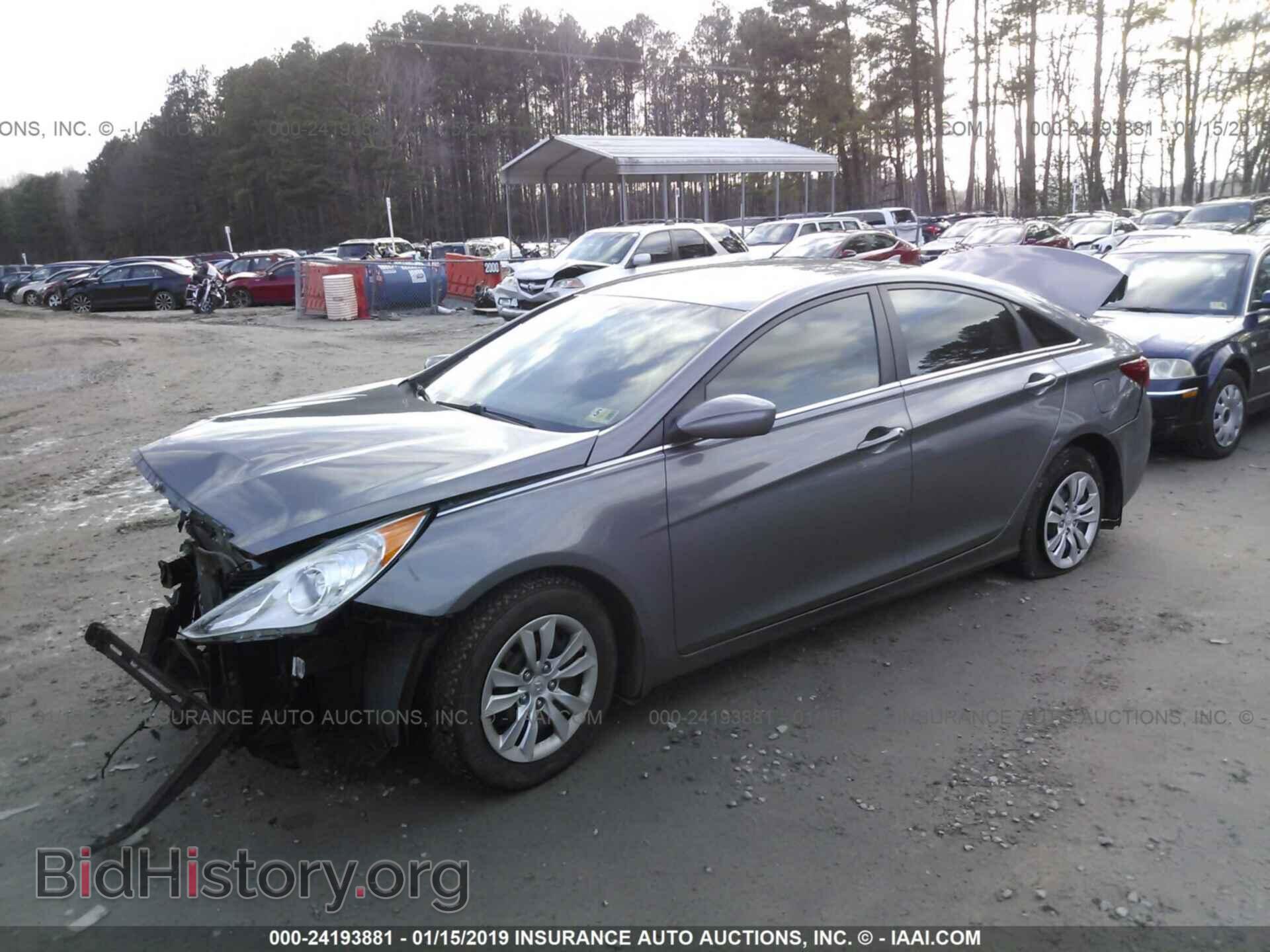 2012 HYUNDAI SONATA - VIN: 5NPEB4AC9CH461446 - Фото 2