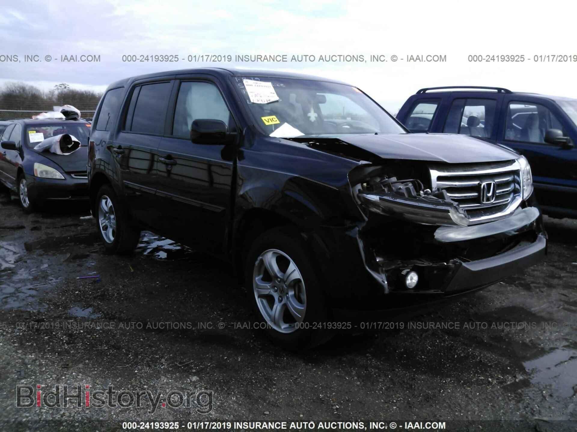 Photo 5FNYF3H5XEB027850 - HONDA PILOT 2014