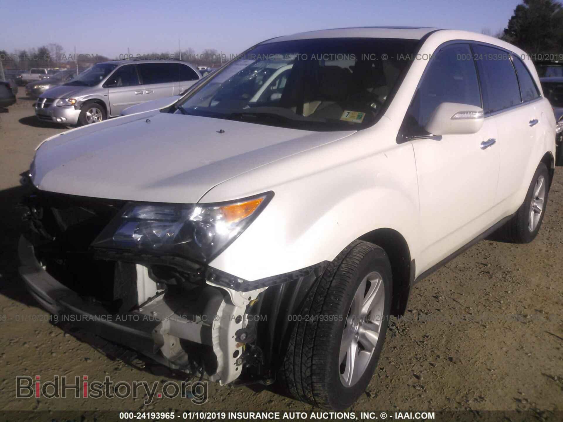 2013 ACURA MDX - VIN: 2HNYD2H28DH510519 - Фото 2