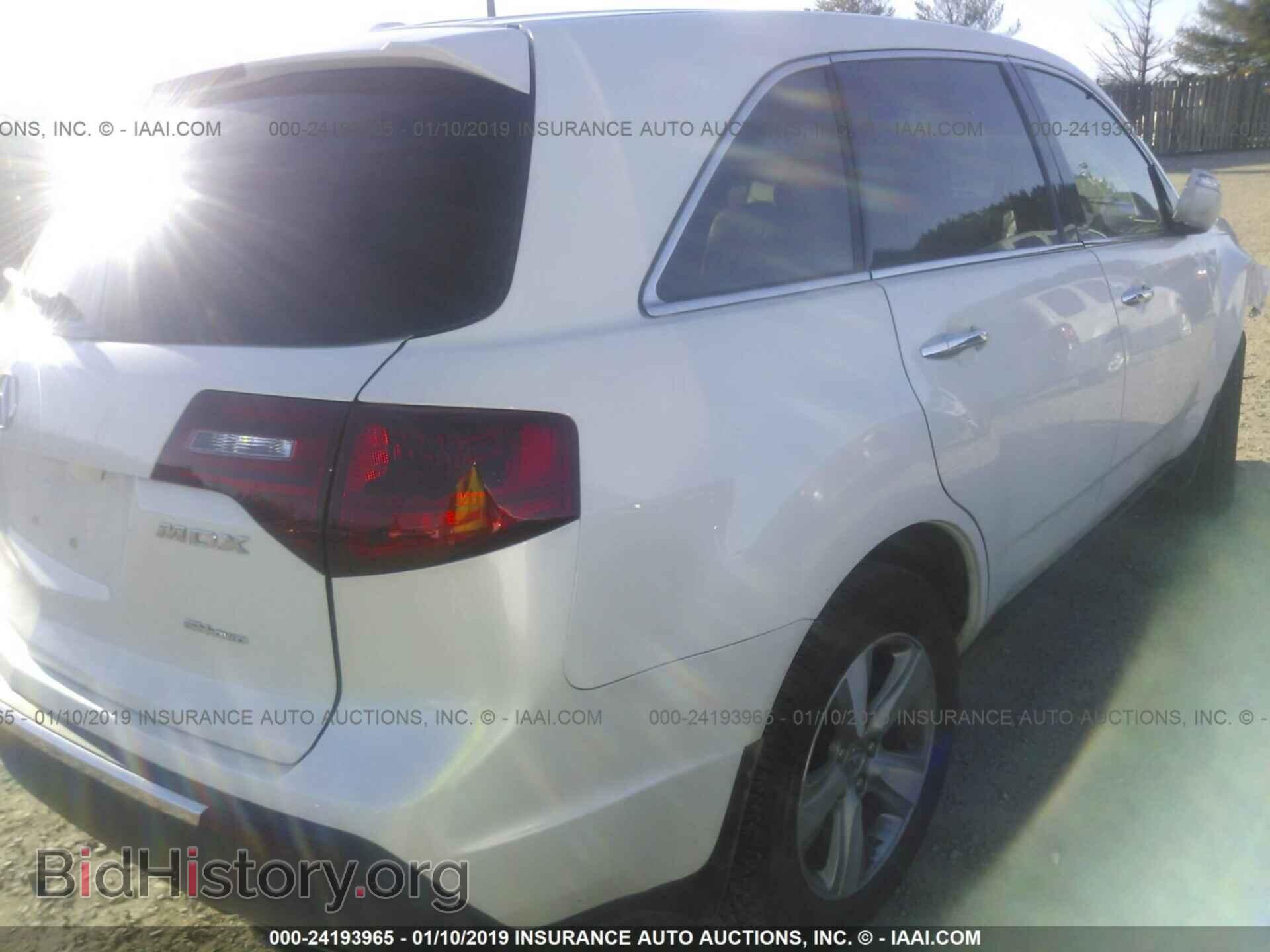 2013 ACURA MDX - VIN: 2HNYD2H28DH510519 - Фото 4