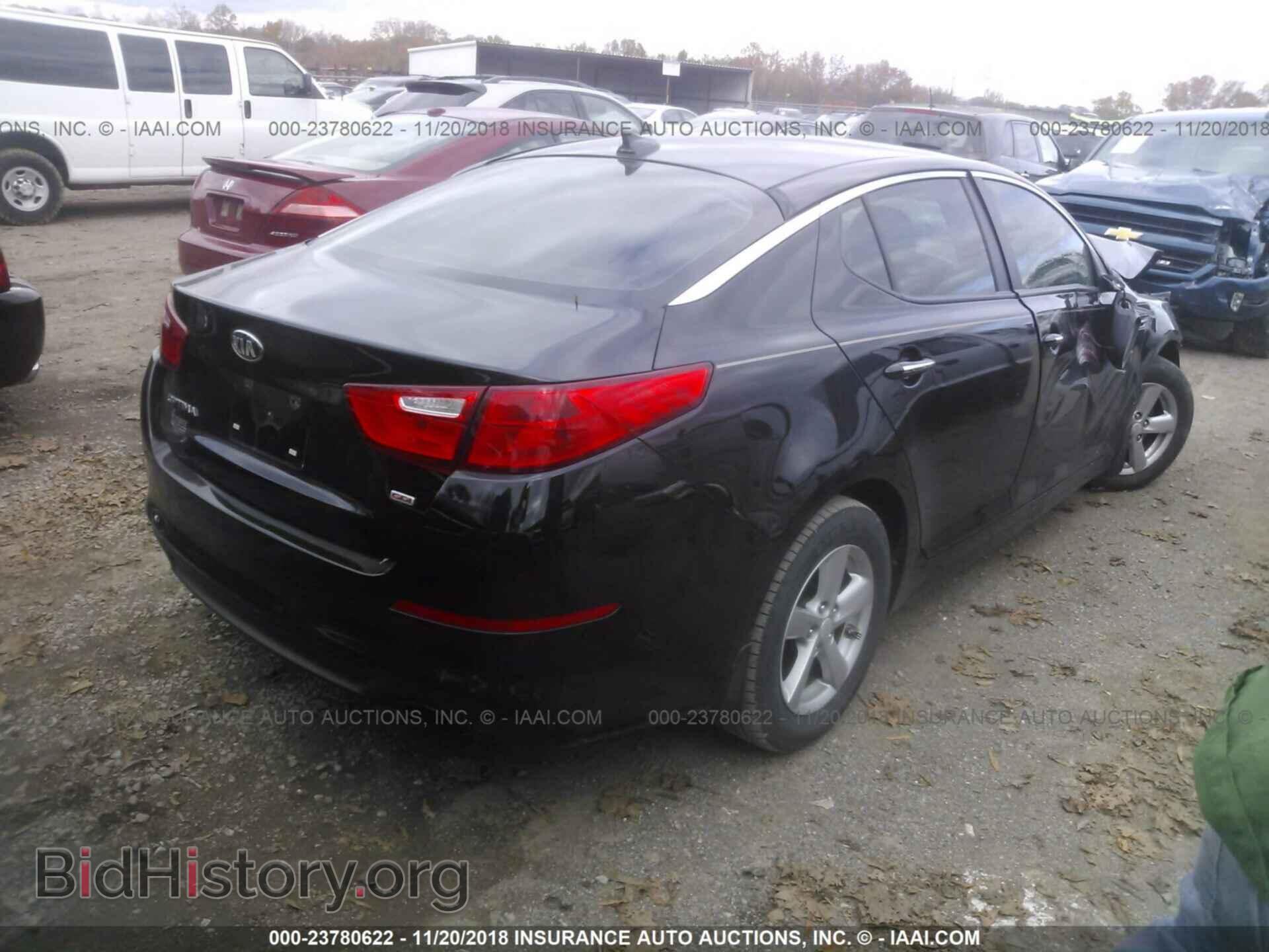 2014 KIA OPTIMA - VIN: 5XXGM4A71EG330757 - Фото 4