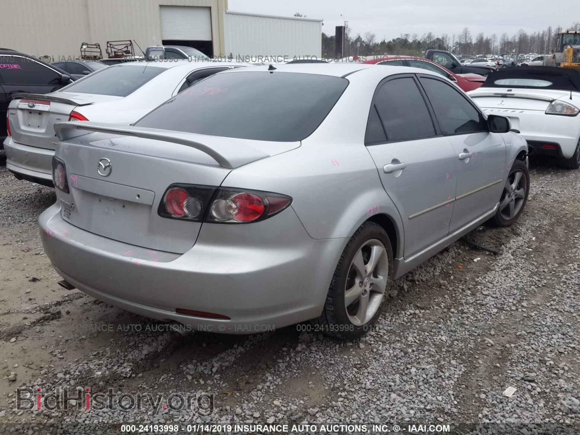 2008 MAZDA 6 - VIN: 1YVHP80C285M24666 - Фото 4