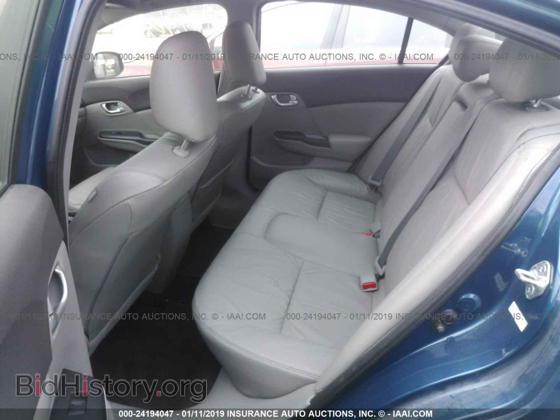 2012 HONDA CIVIC - VIN: 19XFB2F99CE078441 - Фото 8