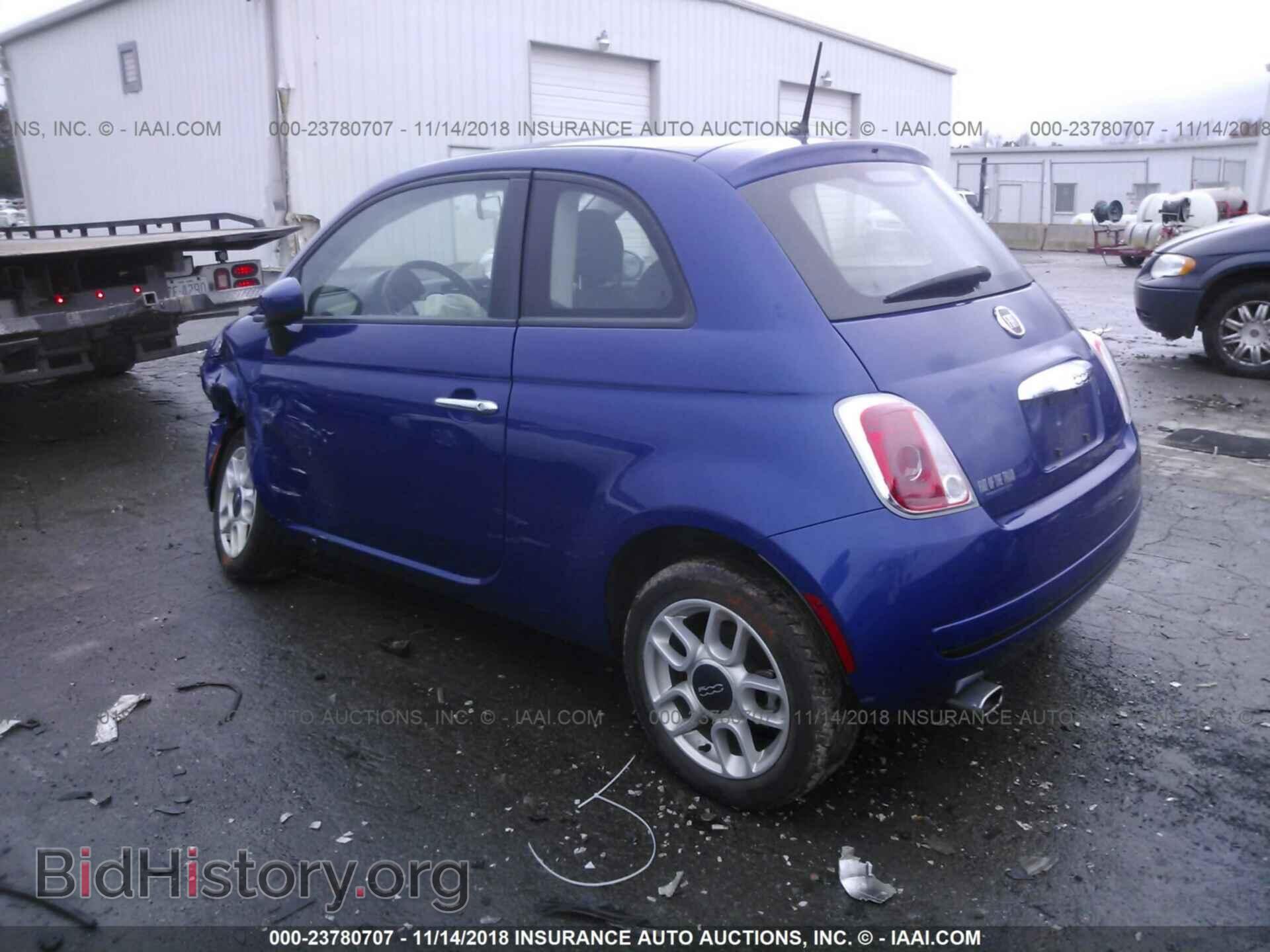 2012 FIAT 500 - VIN: 3C3CFFAR3CT380376 - Фото 3