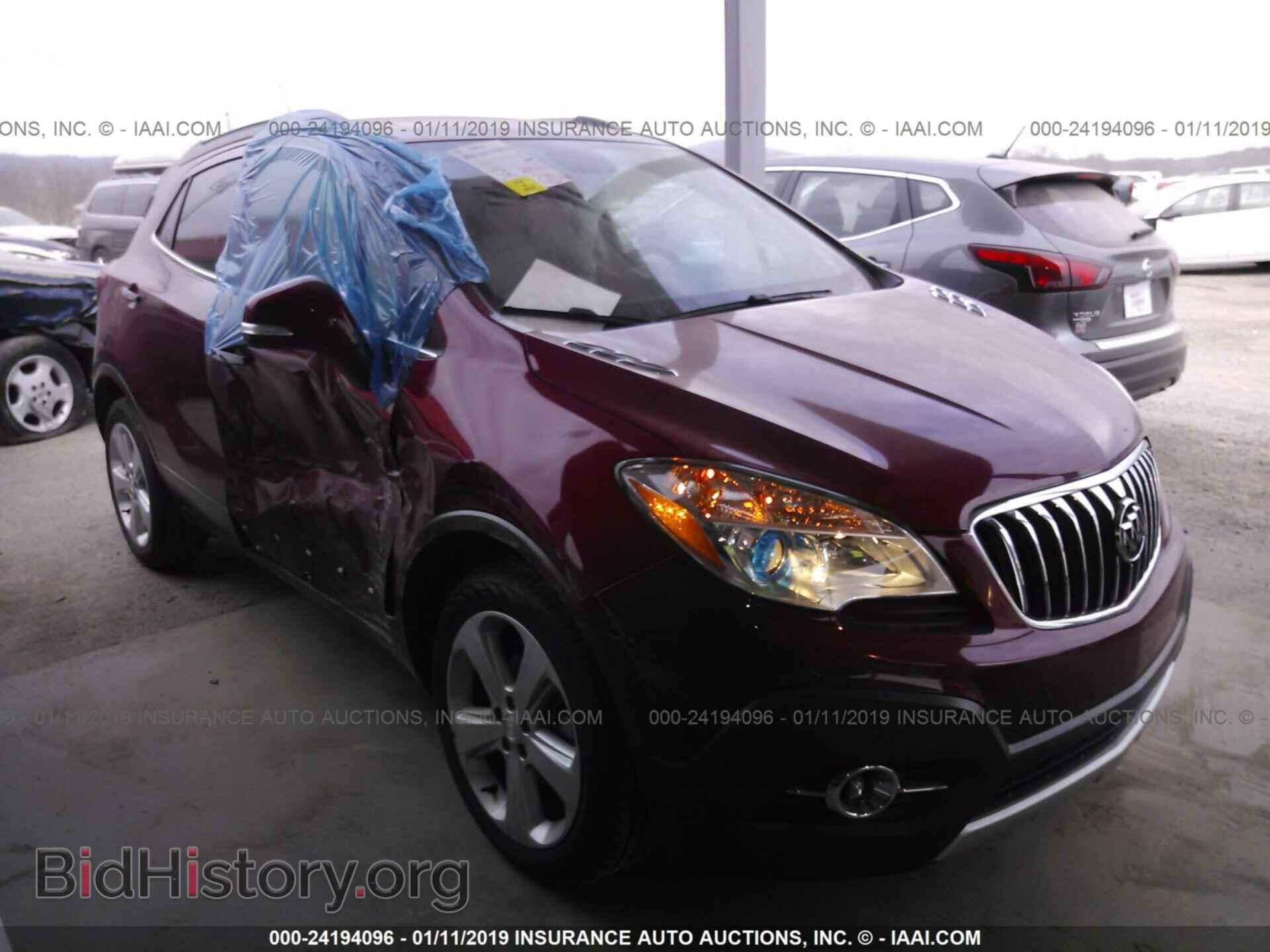 Фотография KL4CJBSB6GB696036 - BUICK ENCORE 2016
