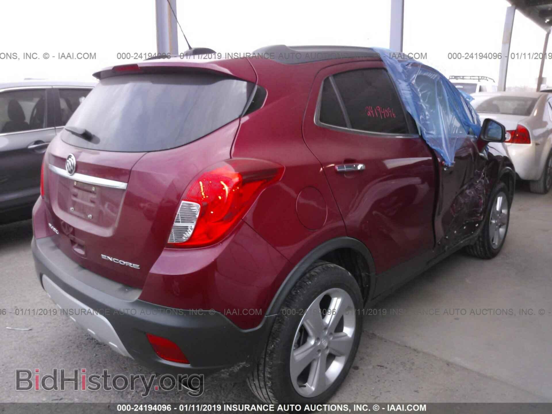 2016 BUICK ENCORE - VIN: KL4CJBSB6GB696036 - Фото 4