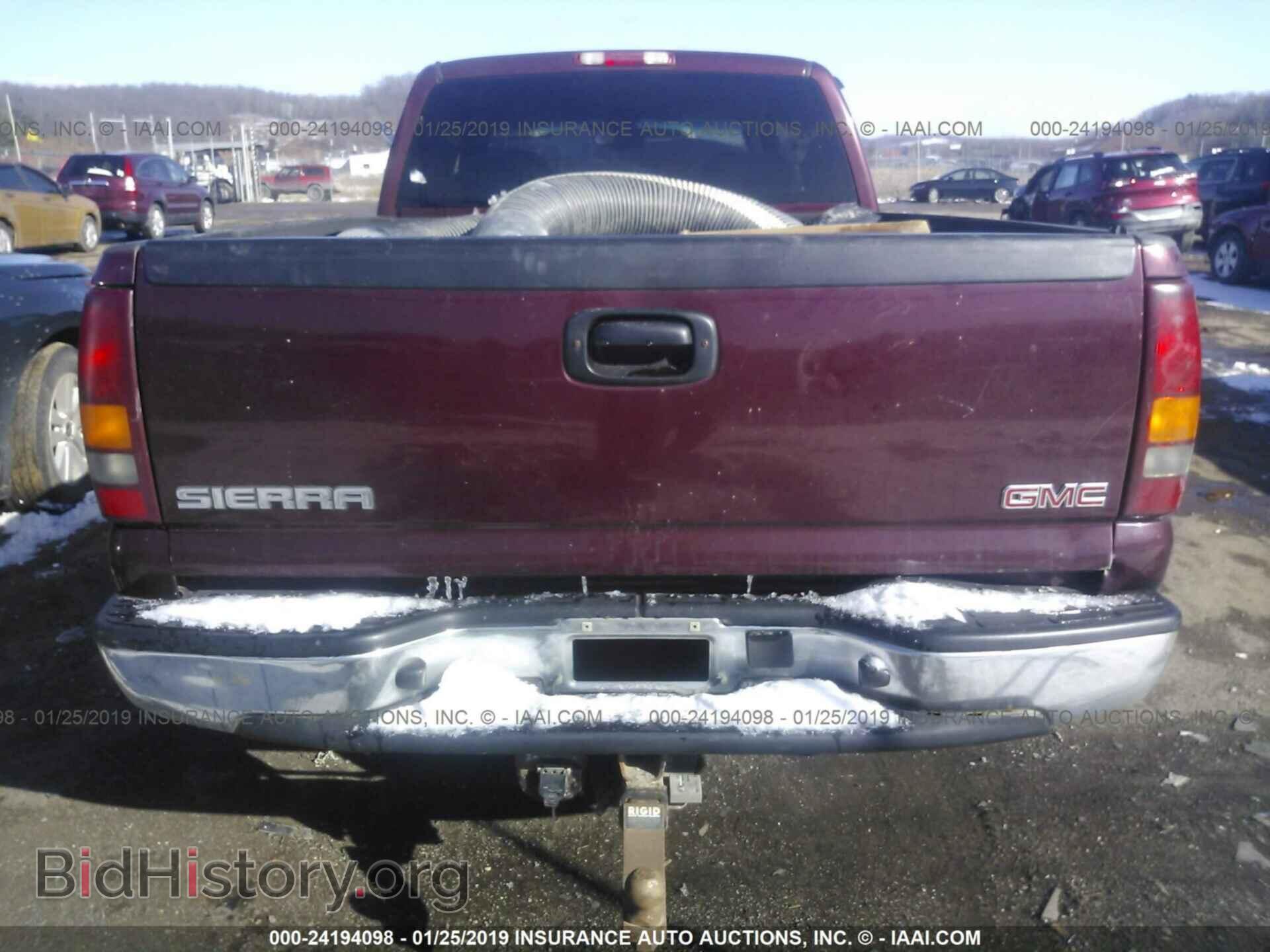 2003 GMC NEW SIERRA - VIN: 2GTEK19TX31399849 - Фото 8