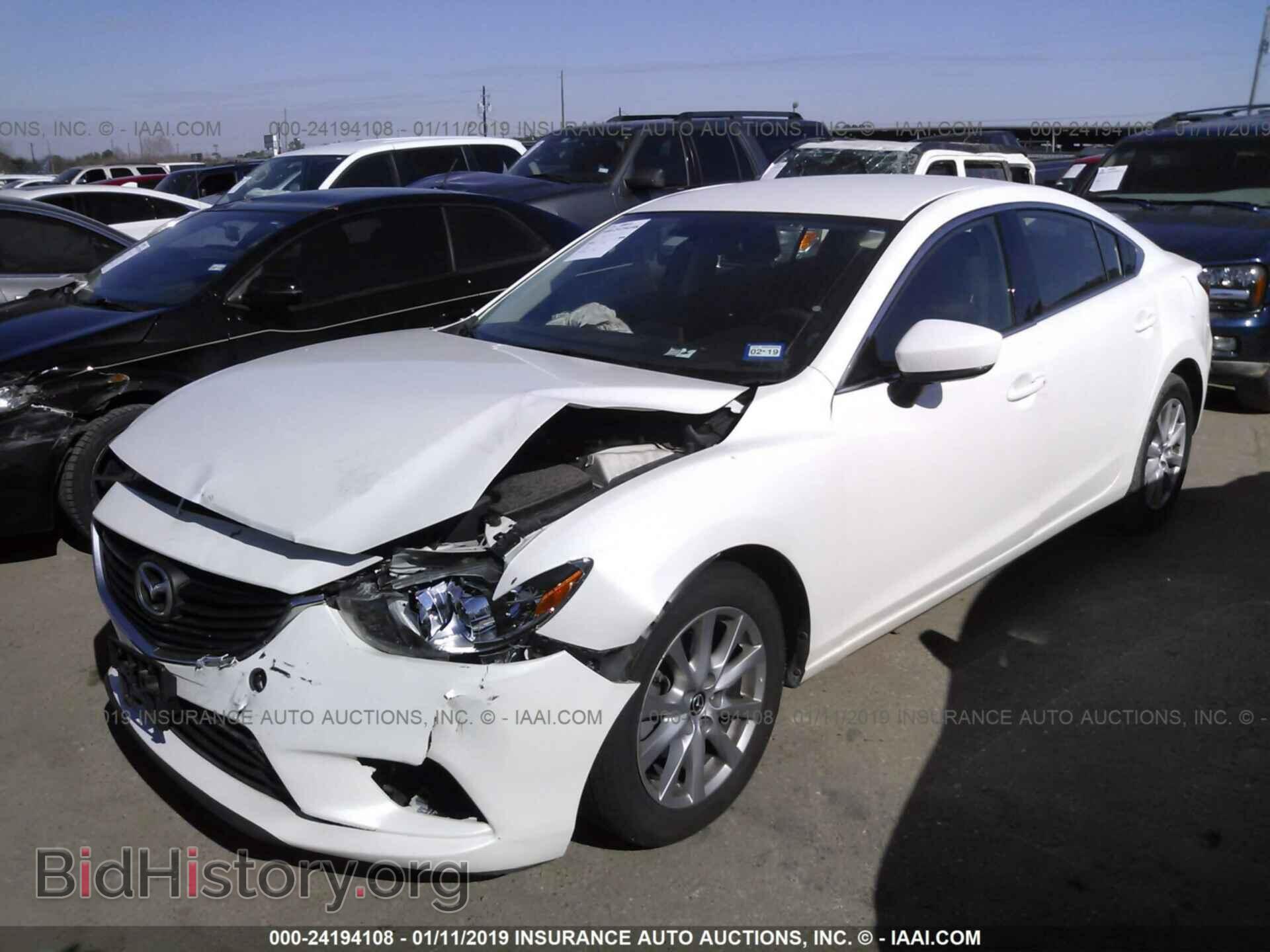2017 MAZDA 6 - VIN: JM1GL1U51H1122146 - Фото 2