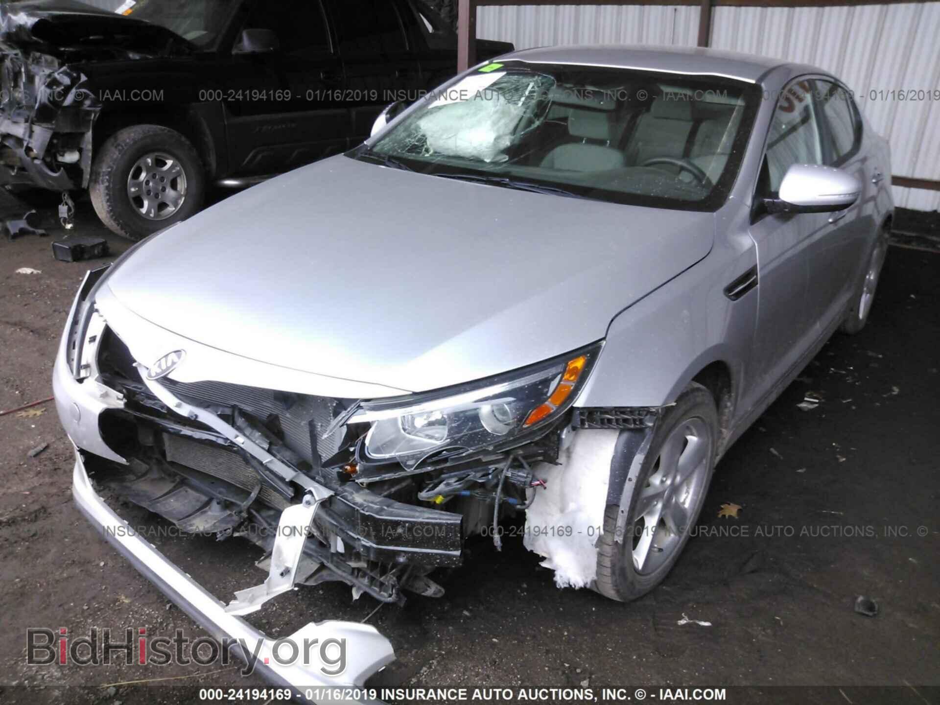 2014 KIA OPTIMA - VIN: KNAGM4A75E5470893 - Фото 2