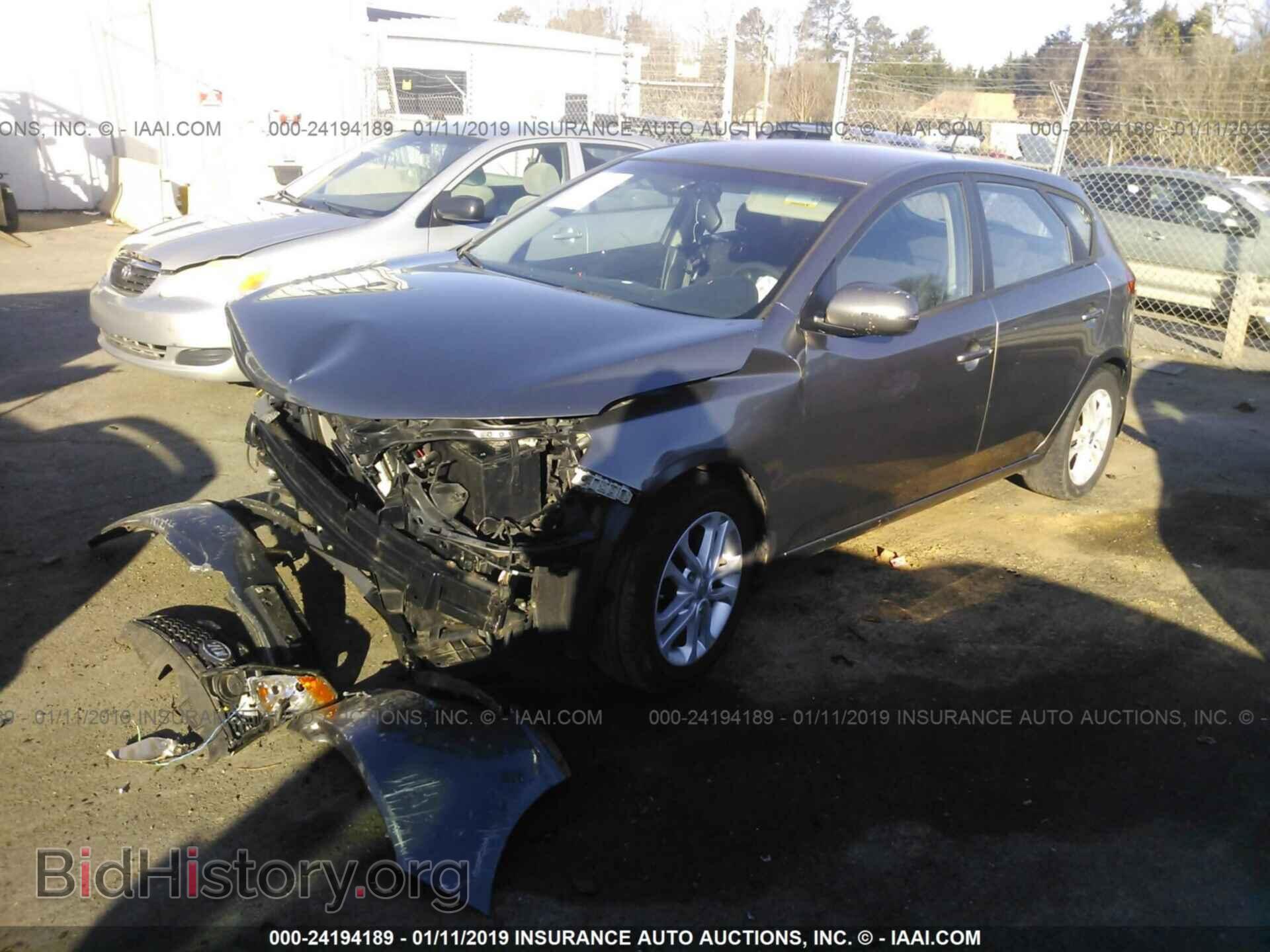 2011 KIA FORTE - VIN: KNAFU5A23B5399713 - Фото 2