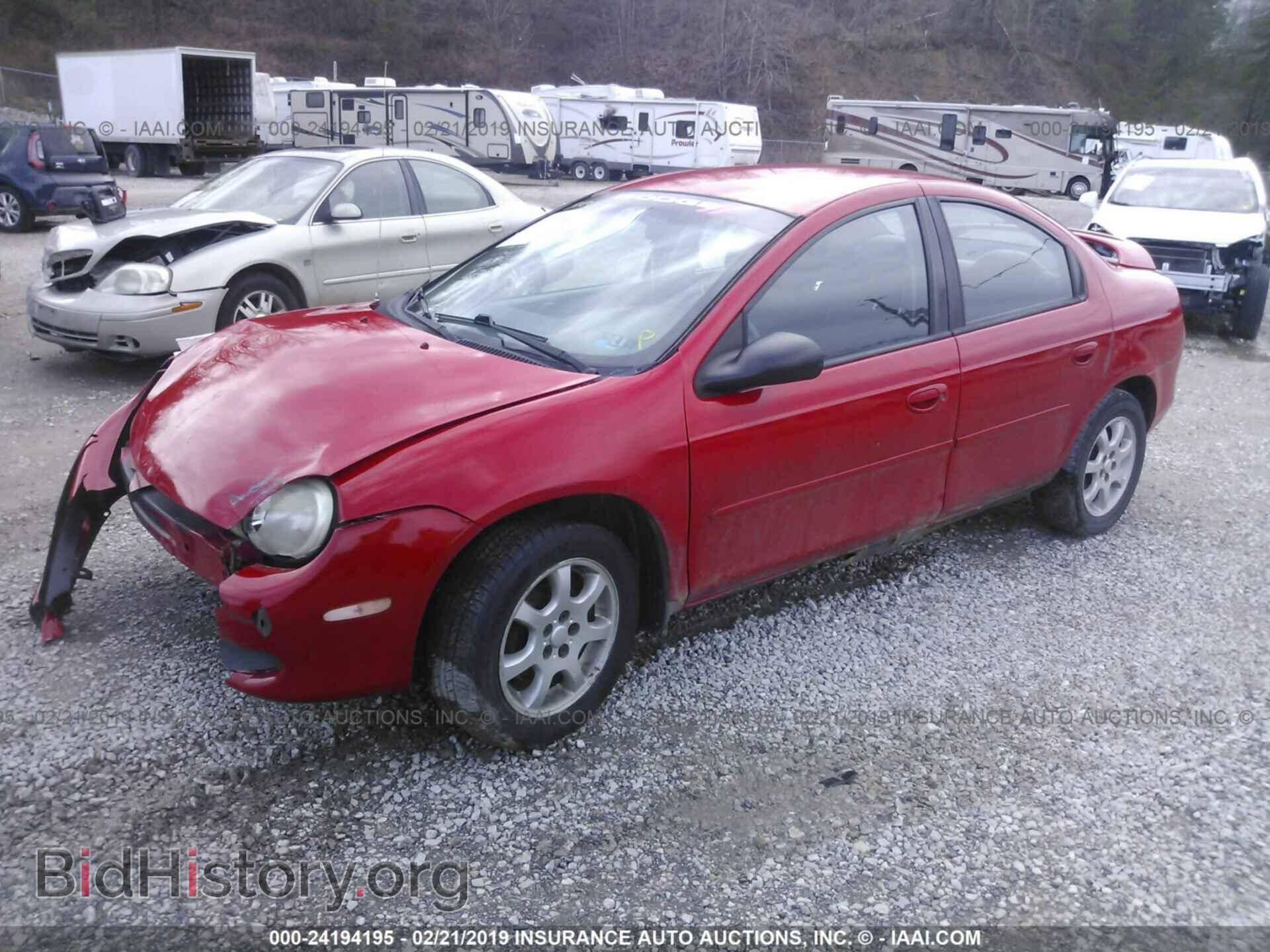 2001 DODGE NEON - VIN: 1B3ES46C61D287395 - Фото 2