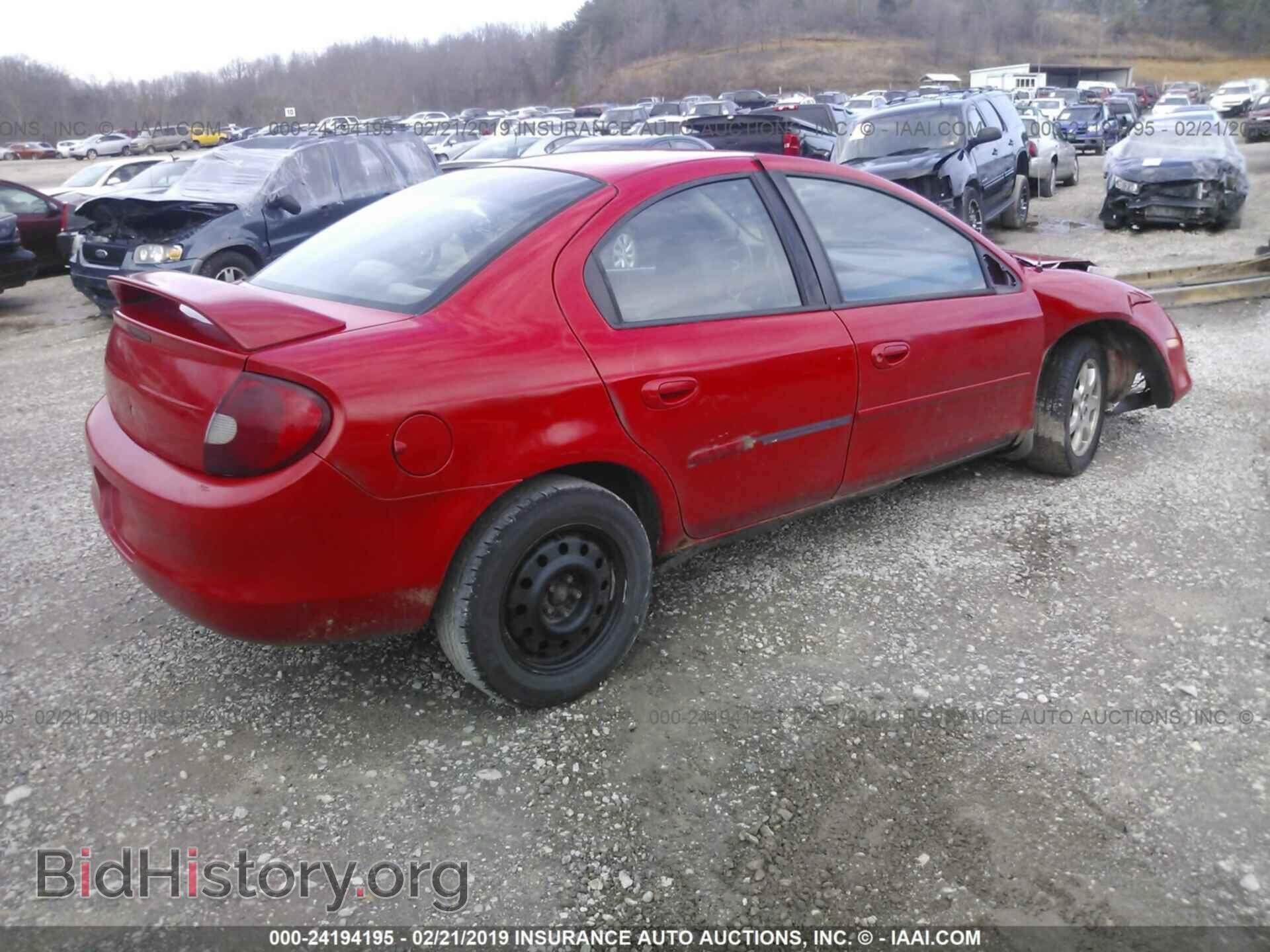 2001 DODGE NEON - VIN: 1B3ES46C61D287395 - Фото 4
